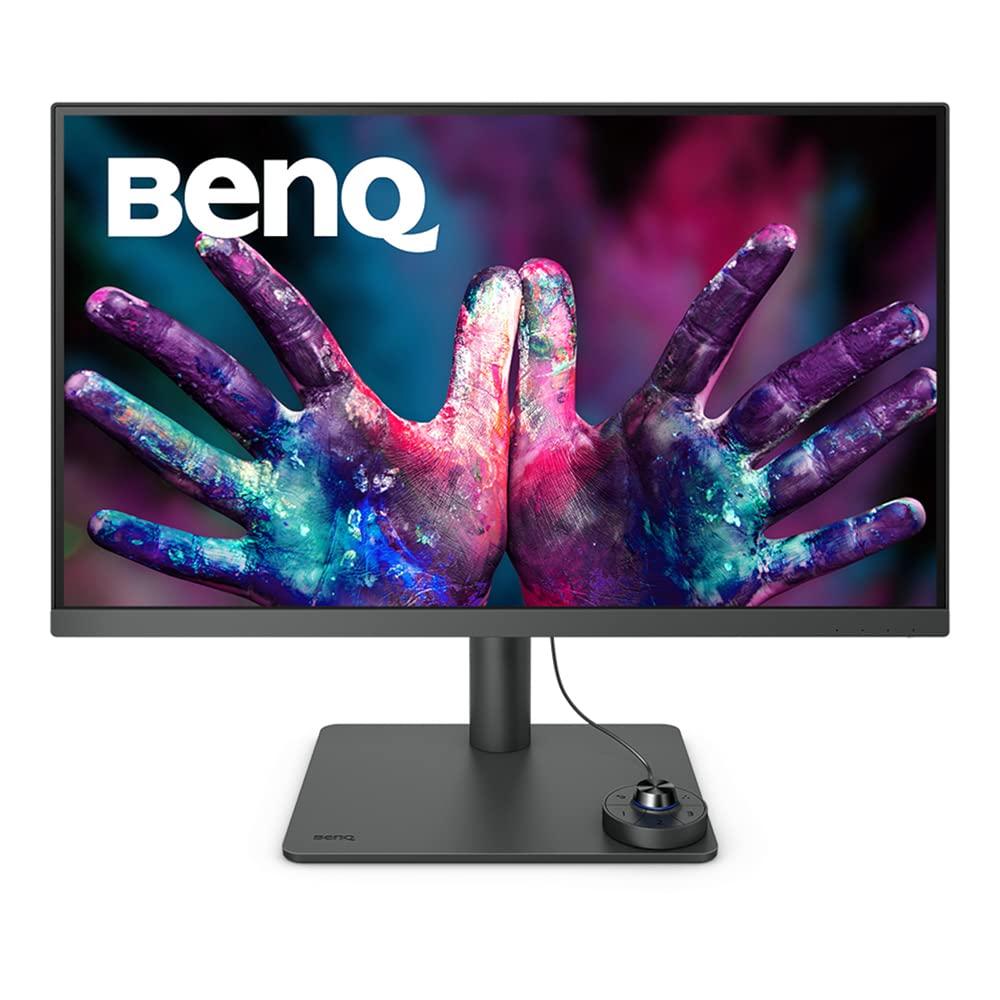 benq-creative-pro-pd2705u-monitor-27-pollici-4k-per-designer-ips-aqcolor-99-srgb-99-rec-709-delta-e-3-calibrazione-in-fabbrica-uniformita-65w-usb-c-hdmi-dp-kvm-compatibile-con-macbook