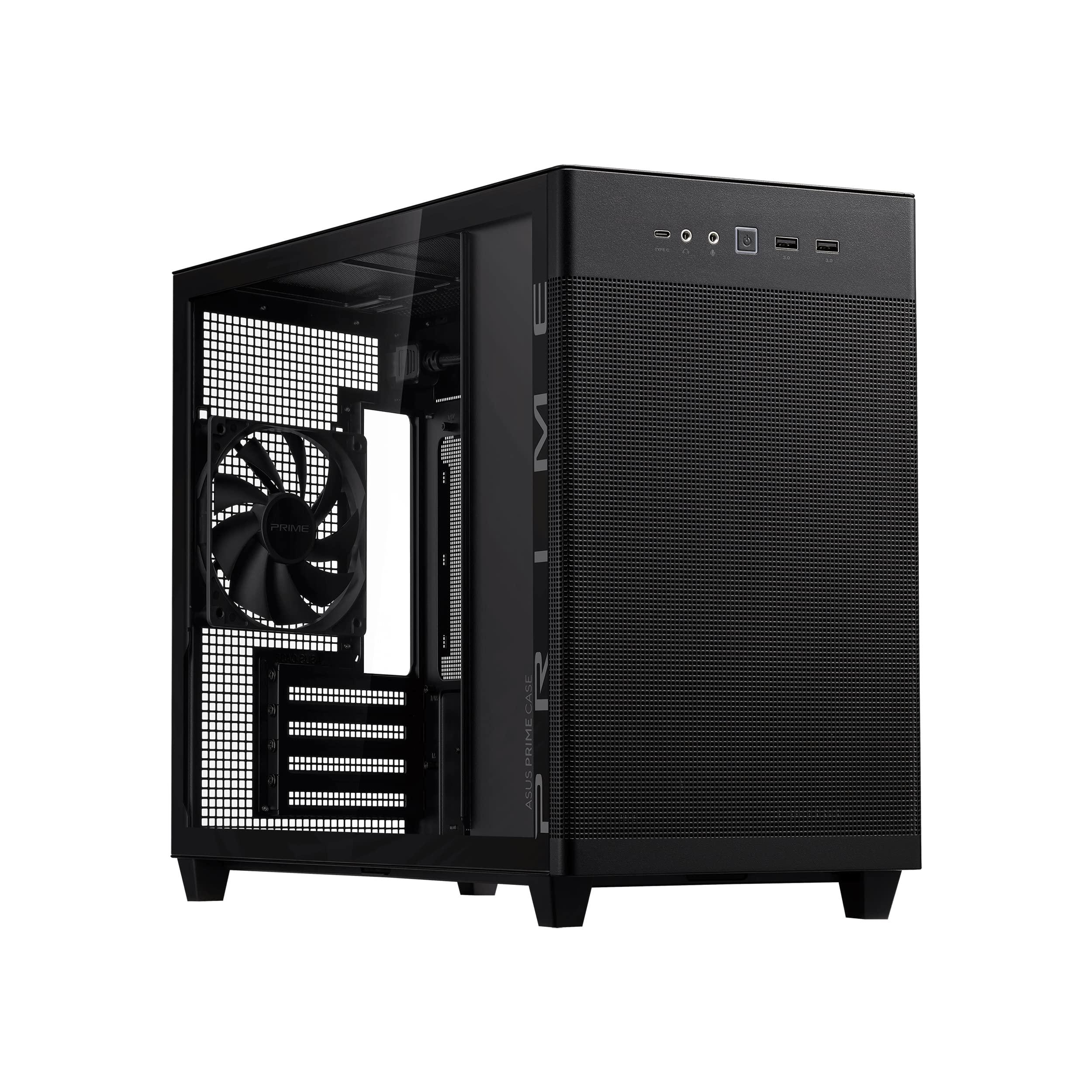 asus-prime-ap201-tg-case-micro-atx-33-litri-pannelli-tool-free-mesh-quasi-filtrante-supporto-per-dissipatori-da-360-mm-compatibile-con-schede-grafiche-fino-a-338-mm-e-psu-atx-standard-nero