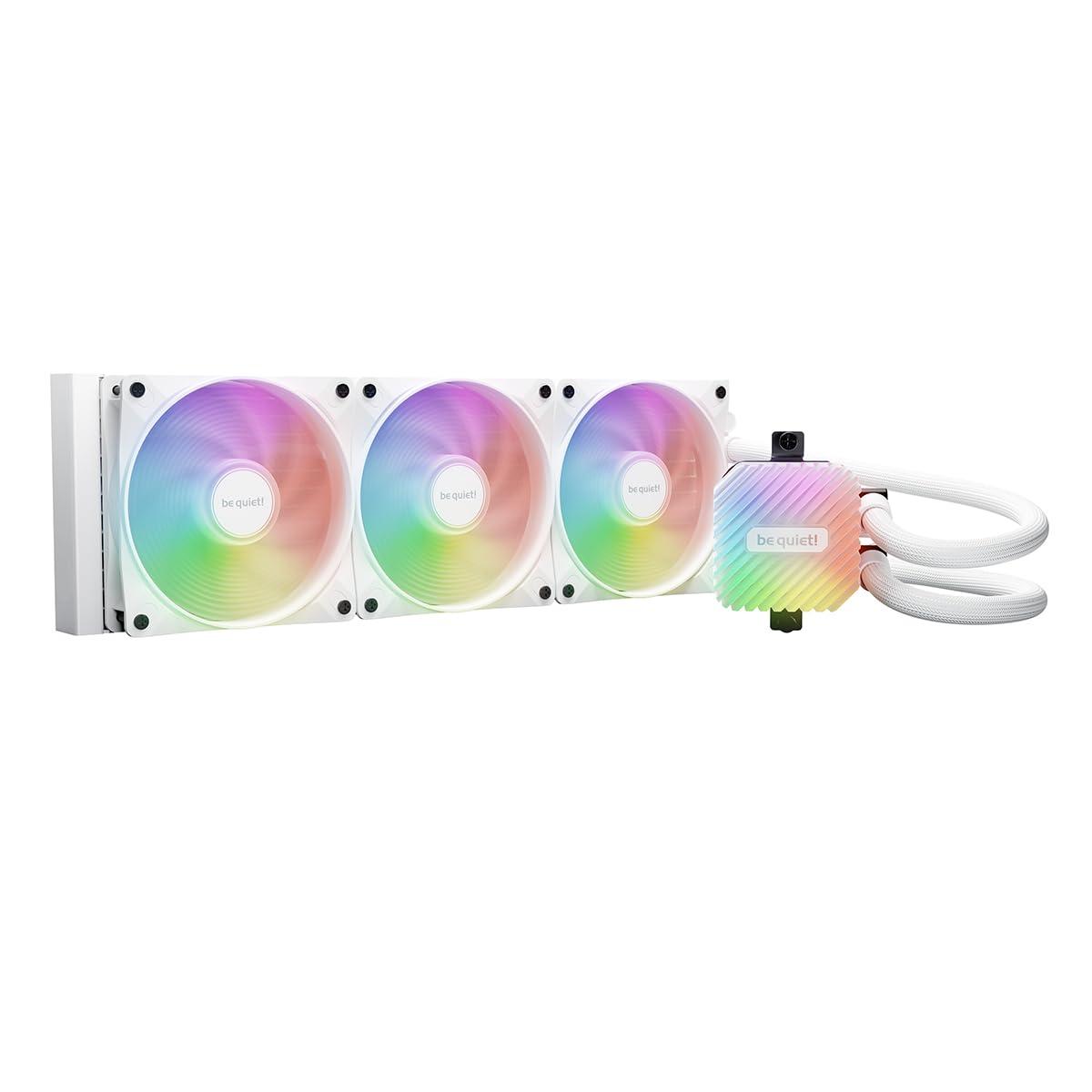 be-quiet-light-loop-360mm-white-dissipatore-a-liquido-per-cpu-overclockate-3-ventole-argb-light-wings-lx-120mm-pwm-high-speed-unita-di-raffreddamento-con-led-argb-prestazioni-elevatissime