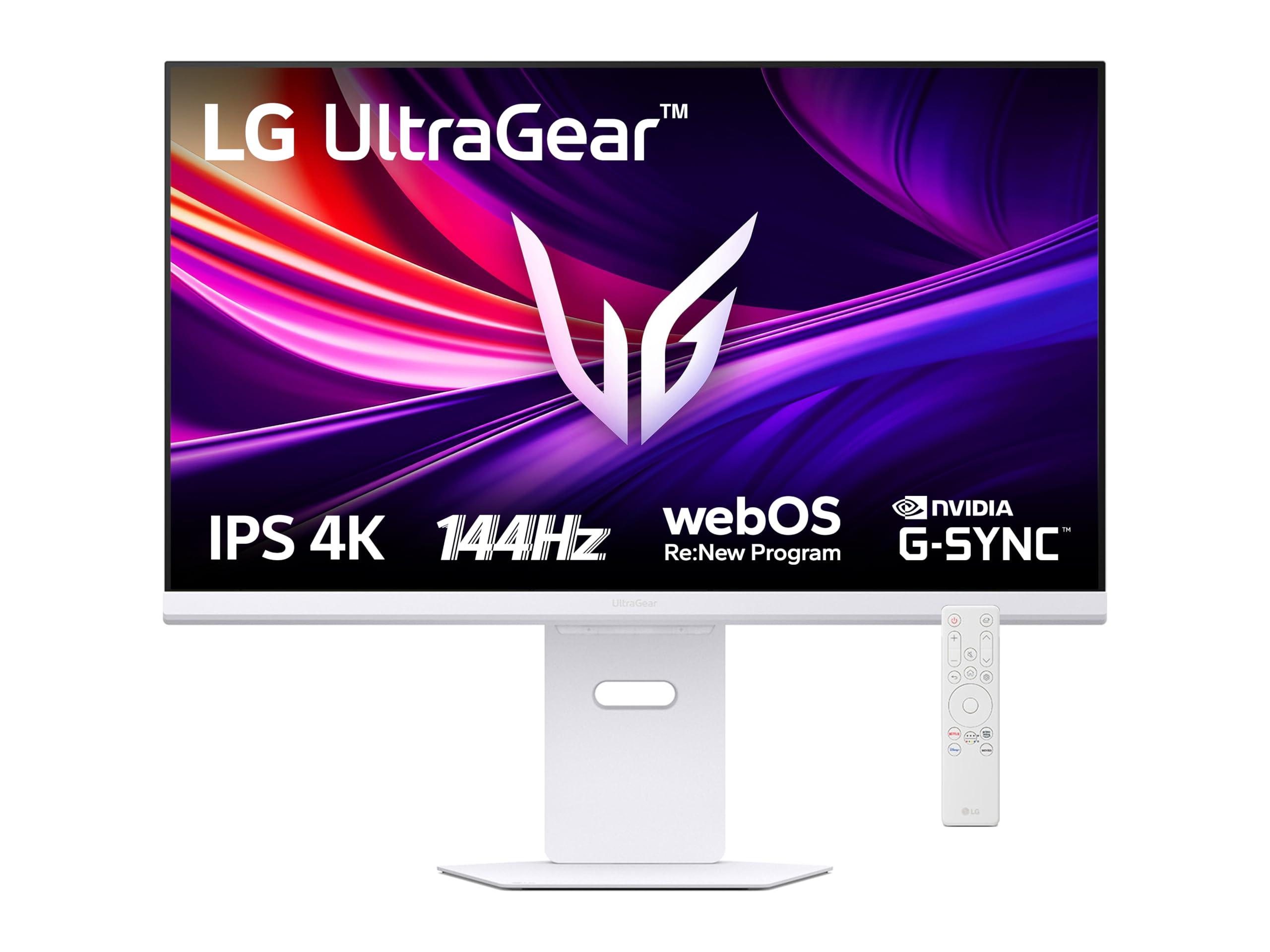 lg-ultragear-32g810sa-monitor-gaming-32-uhd-4k-ips-1ms-144hz-funzioni-smart-con-webos-24-hdr-400-g-sync-compatible-amd-freesync-premium-vrr-speaker-14w-hdmi-2-1-usb-c-wifi-bt-bianco