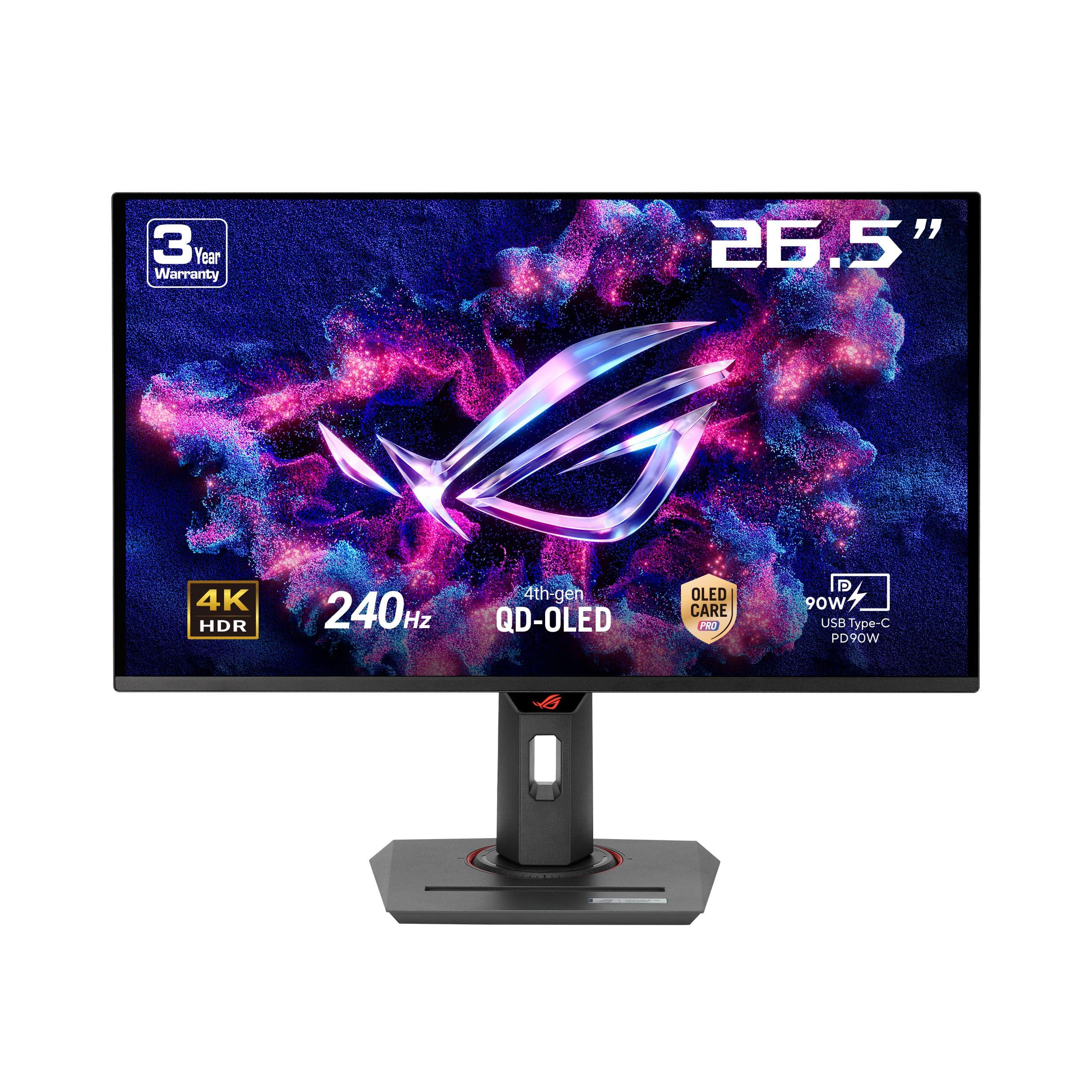 asus-rog-strix-oled-xg27ucdmg-monitor-gaming-da-26-5-4k-ultra-hd-qd-oled-3840-x-2160-0-03ms-gtg-240hz-hdmi-usb-c-e-displayport-compatibile-con-g-sync-display-widget-center-nero