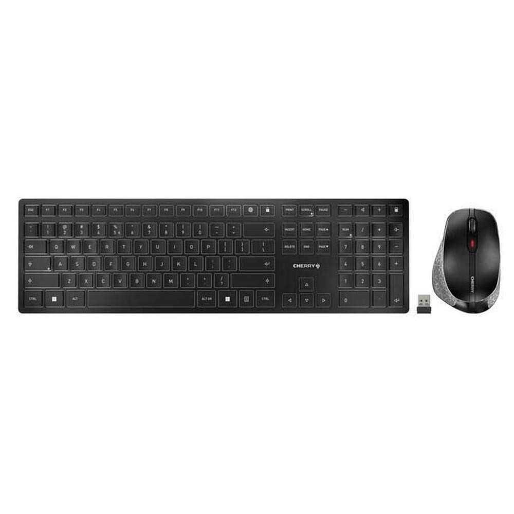 cherry-dw-9500-slim-set-di-tastiera-e-mouse-senza-fili-layout-per-unione-europea-qwerty-bluetooth-o-radio-2-4-ghz-mouse-ergonomico-per-destrimani-nero-grigio