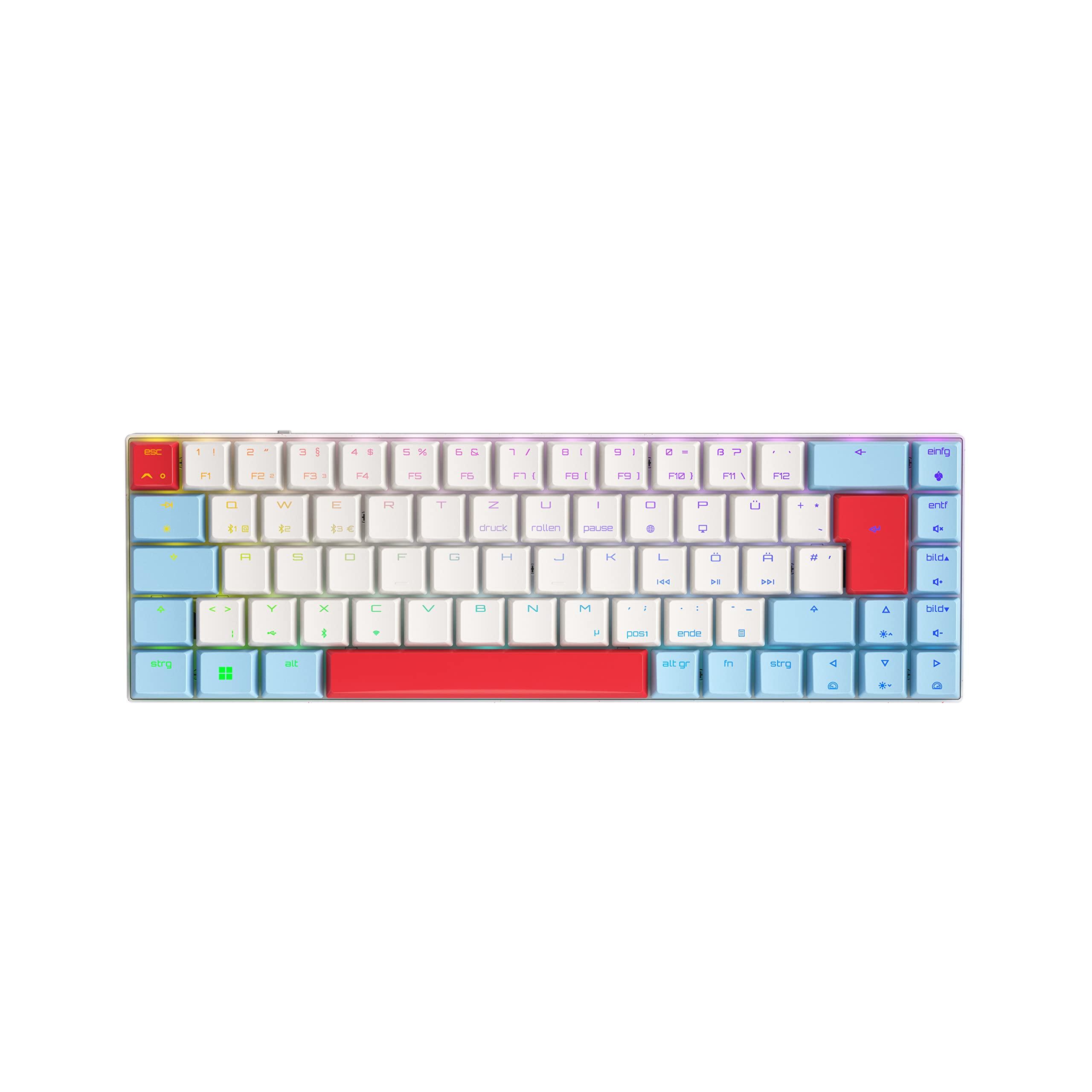 cherry-mx-lp-2-1-compact-wireless-tastiera-gaming-senza-fili-con-69-tasti-layout-per-la-germania-qwertz-interruttori-meccanici-mx-low-profile-speed-bianco