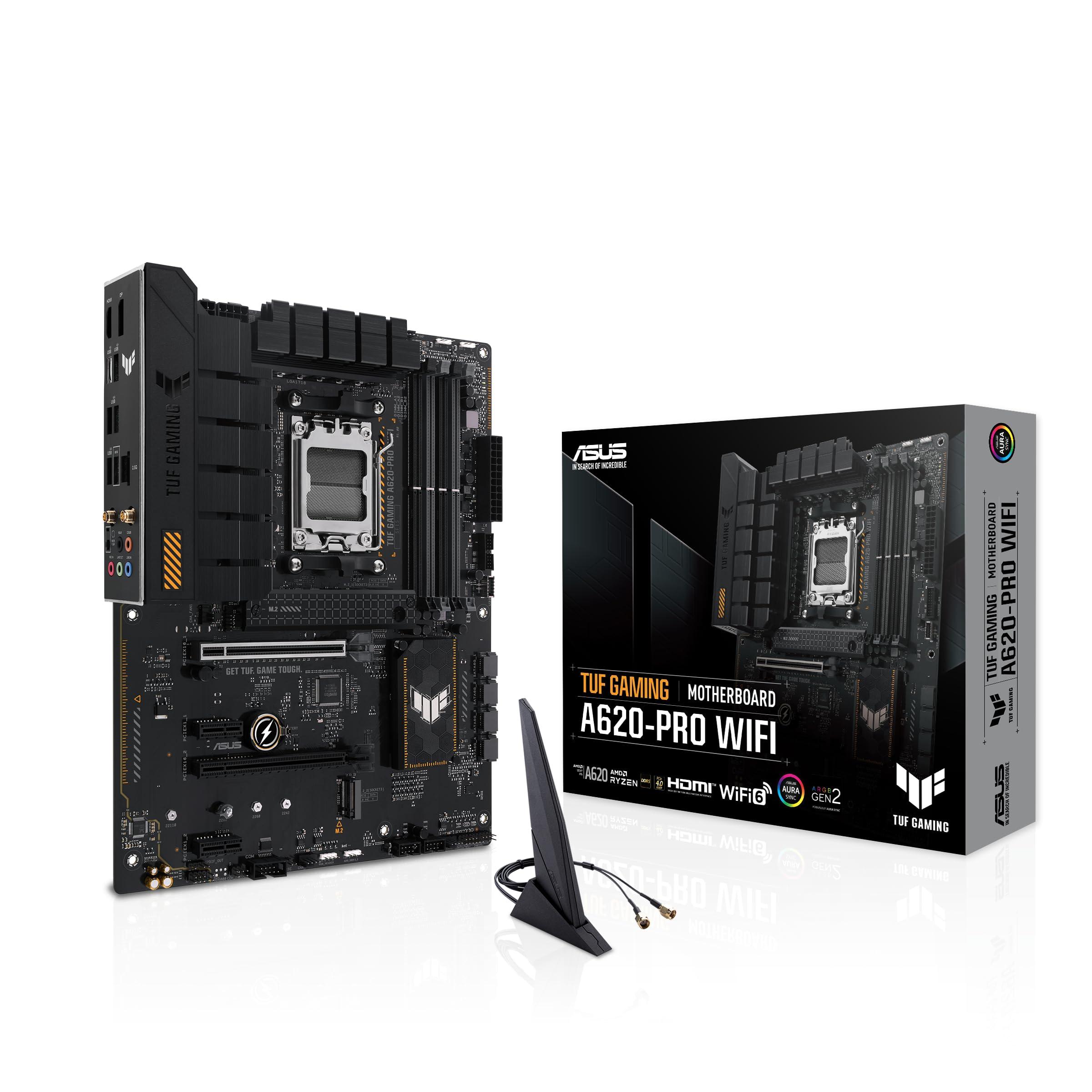 asus-tuf-gaming-a620-pro-wifi-scheda-madre-amd-atx-ddr5-pcie-4-0-2-slot-m-2-q-latch-12-2-drmos-wi-fi-6-ethernet-realtek-2-5gb-displayport-hdmi-usb-3-2-gen-2-e-type-c-aura-sync