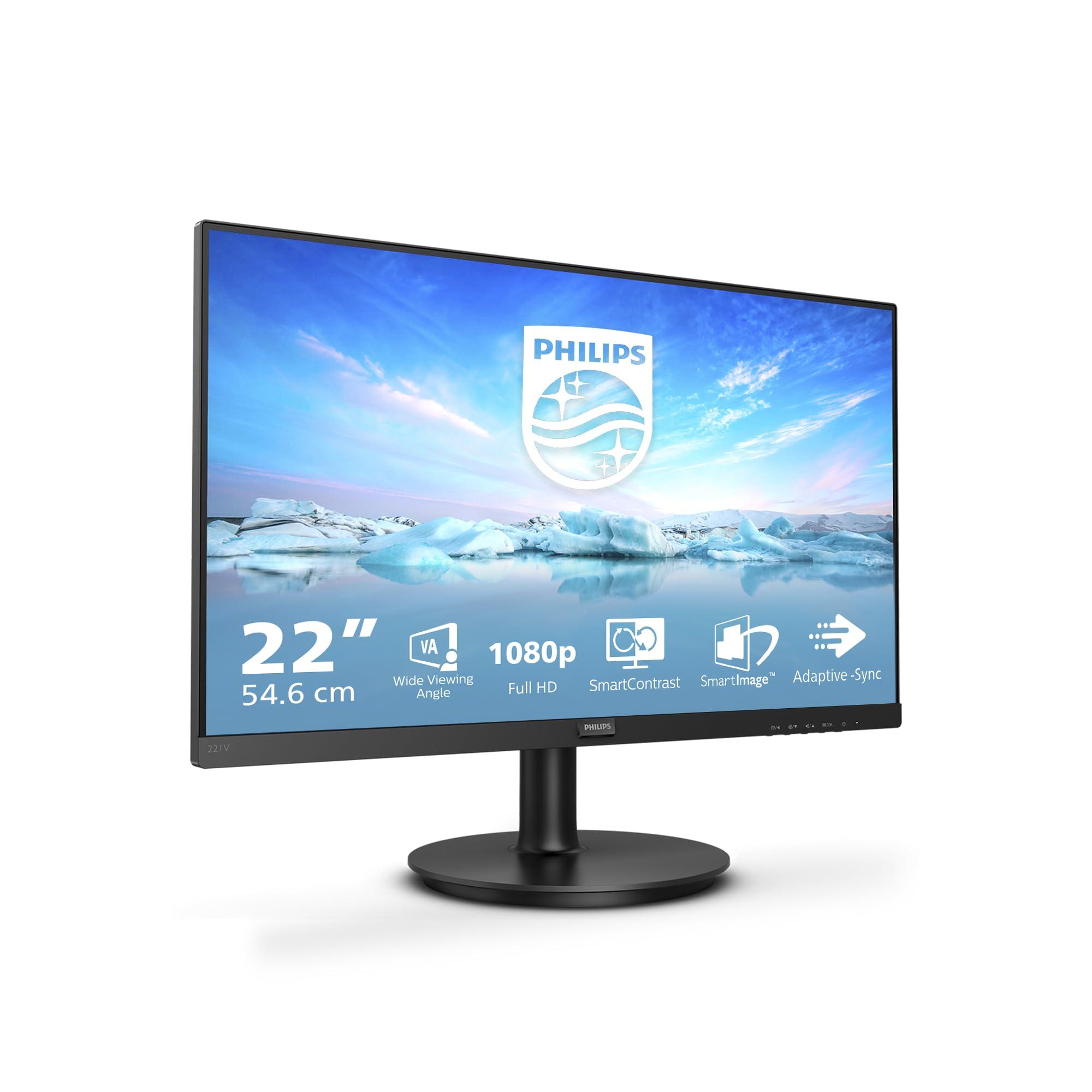 philips-221v8-gaming-monitor-adaptive-sync-75-hz-va-full-hd-4ms-hdmi-vga-attacco-vesa-nero-22