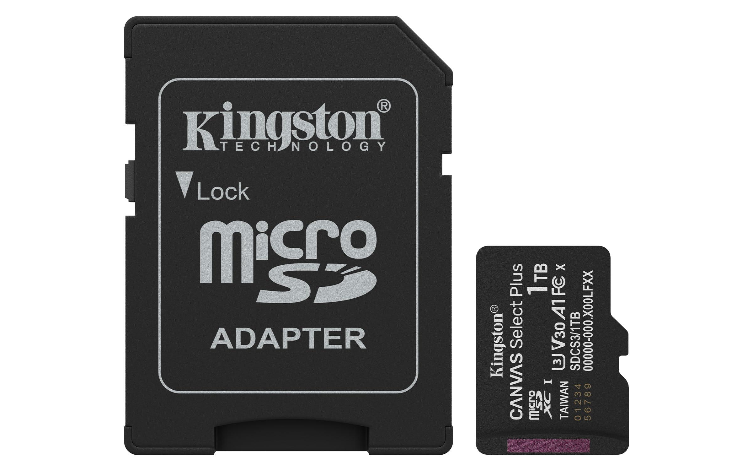 kingston-canvas-select-plus-scheda-di-memoria-microsd-1tb-microsdxc-gen3-150mb-s-a1-adattatore-sd-incluso-sdcs3-1tb