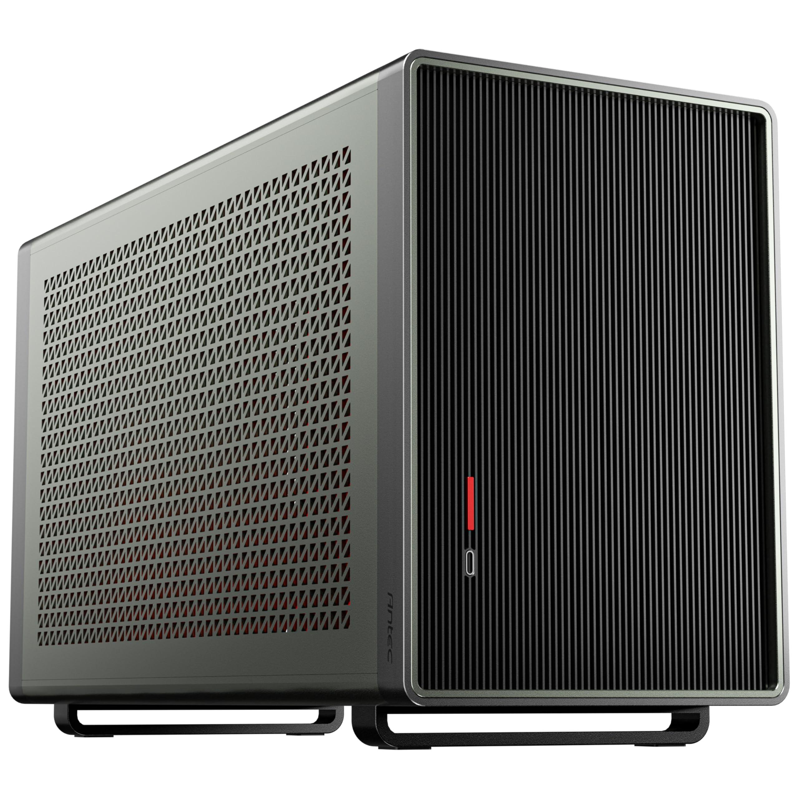 antec-performance-1-m-aventurine-fans-not-included-high-airflow-solid-panels-rtx40-compatible-2-x-140mm-fans-support-pcie-4-0-riser-cable-cnc-aluminum-crafted-type-c-mini-itx-gaming-case