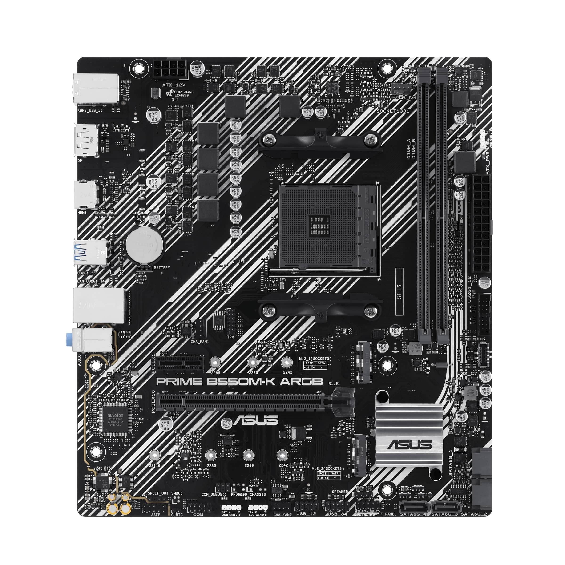 asus-prime-b550m-k-argb-scheda-madre-amd-b550-ryzen-am4-matx-dual-slot-m-2-pcie-4-0-realtek-1gb-ethernet-displayport-hdmi-sata-6-gbps-usb-3-2-gen-1-e-type-c-aura-sync