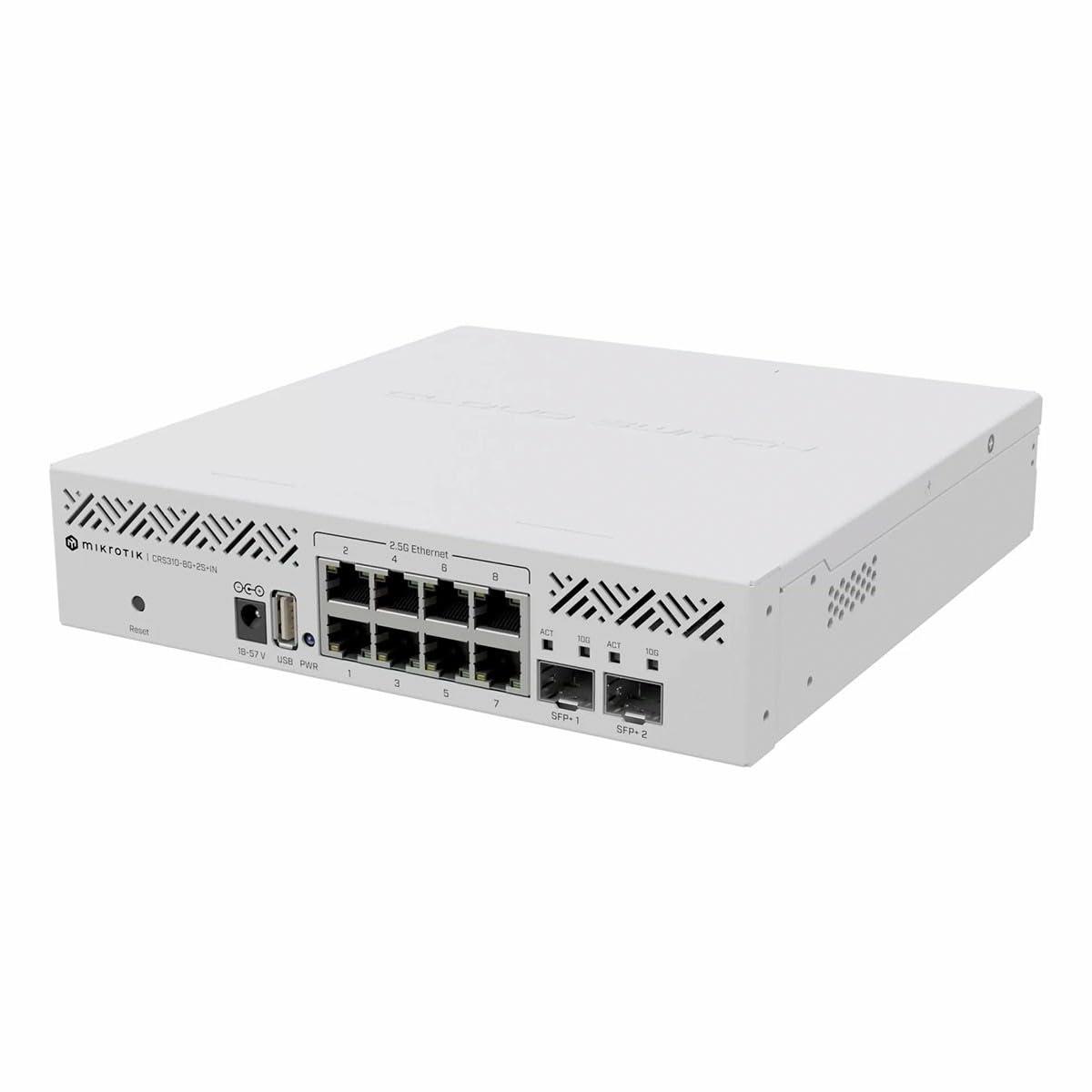 mikrotik-crs310-8g-2s-in-l3-smart-switch-gere-2-5g-ethernet-100-1000-2500-connexion-ethernet-supportant