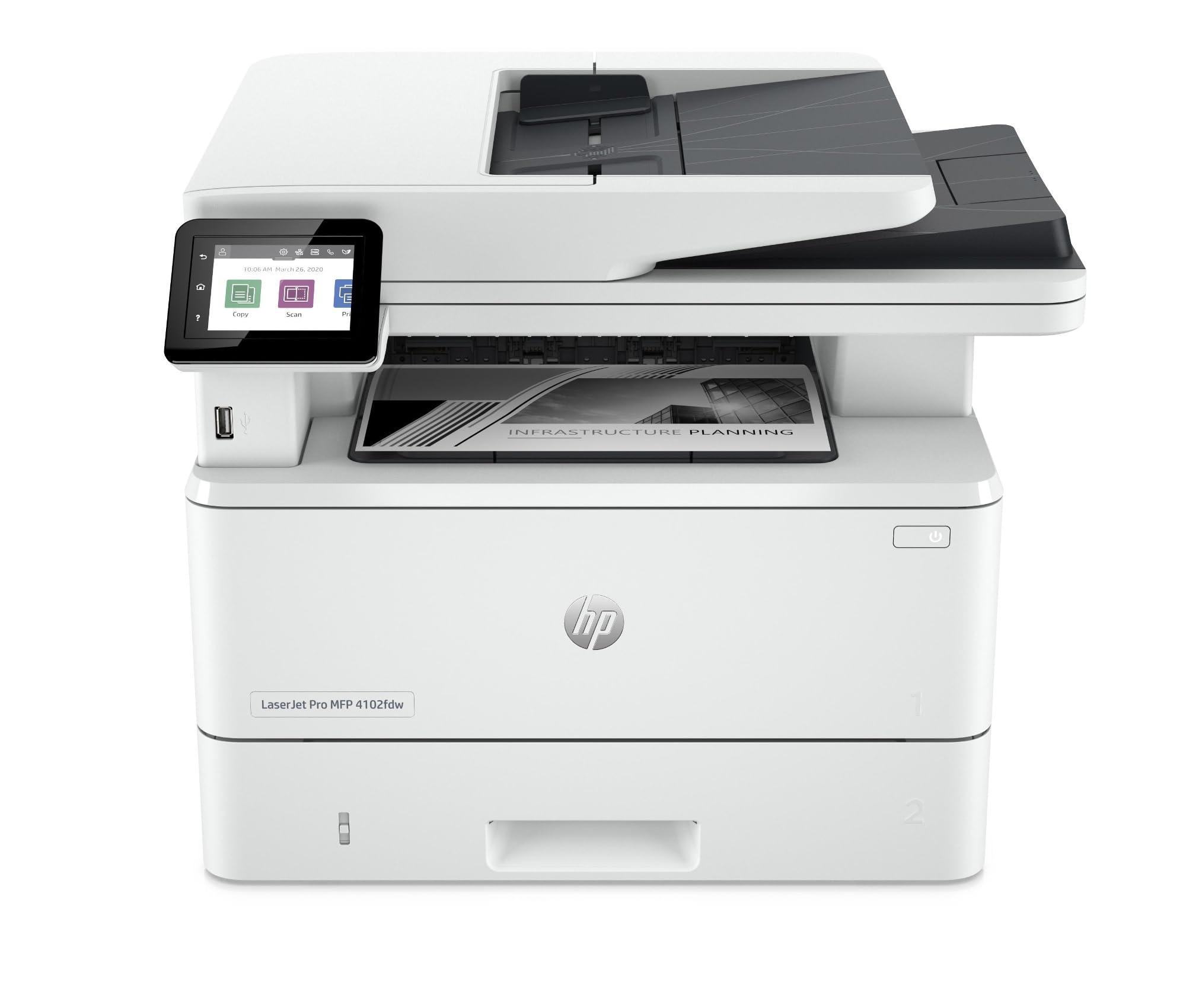 hp-laserjet-pro-mfp-4102fdn-2z623f-stampante-multifunzione-a4-stampa-fronte-e-retro-automatico-in-b-n-42-ppm-usb-host-fax-adf-gigabit-ethernet-smart-bianca