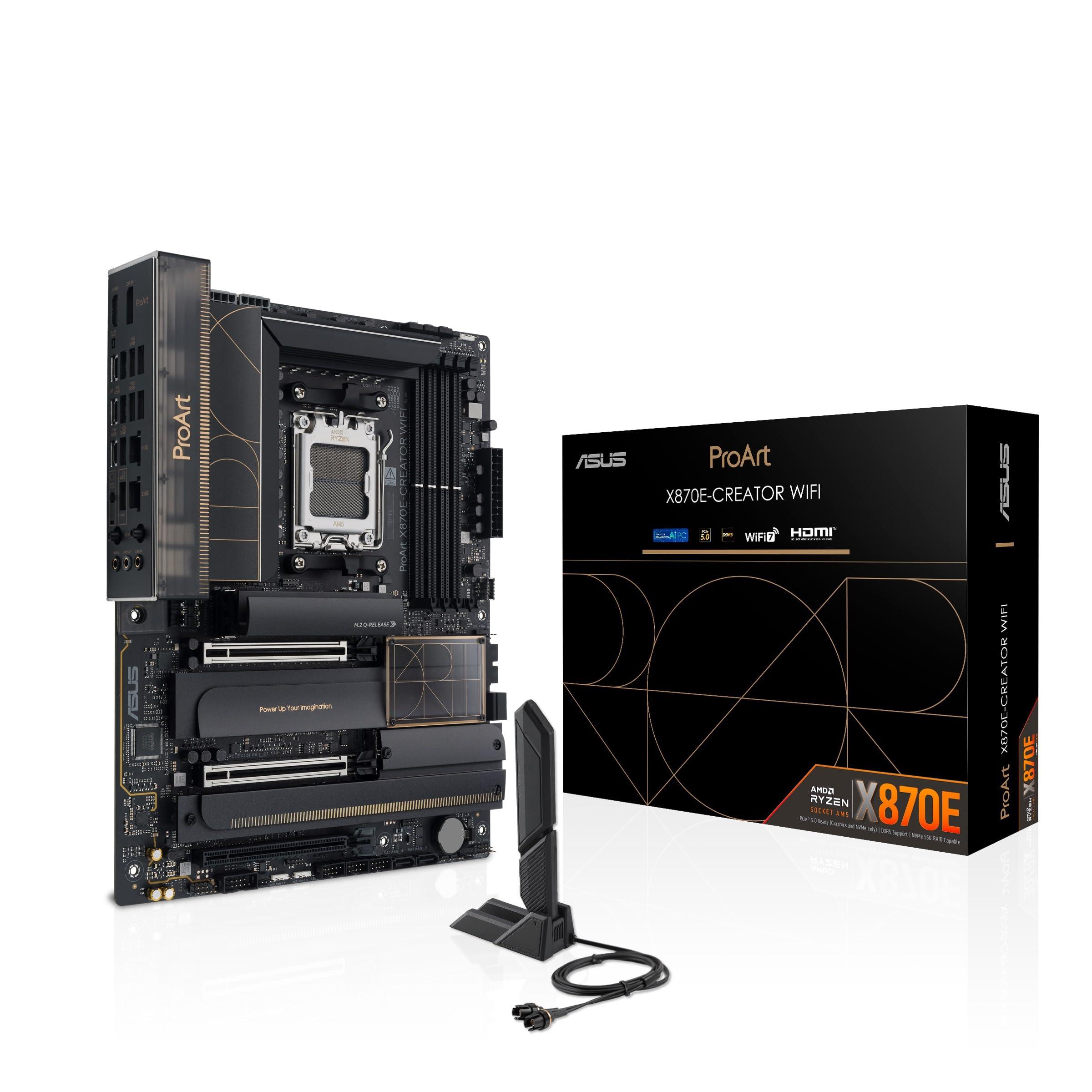 asus-proart-x870e-creator-wifi-scheda-madre-amd-x870e-atx-slot-pcie-5-0-x16-gpu-di-nuova-generazione-16-2-2-stadi-di-alimentazione-ddr5-doppia-usb4-10-gb-e-2-5-gb-lan-wifi-7-4-slot-m-2