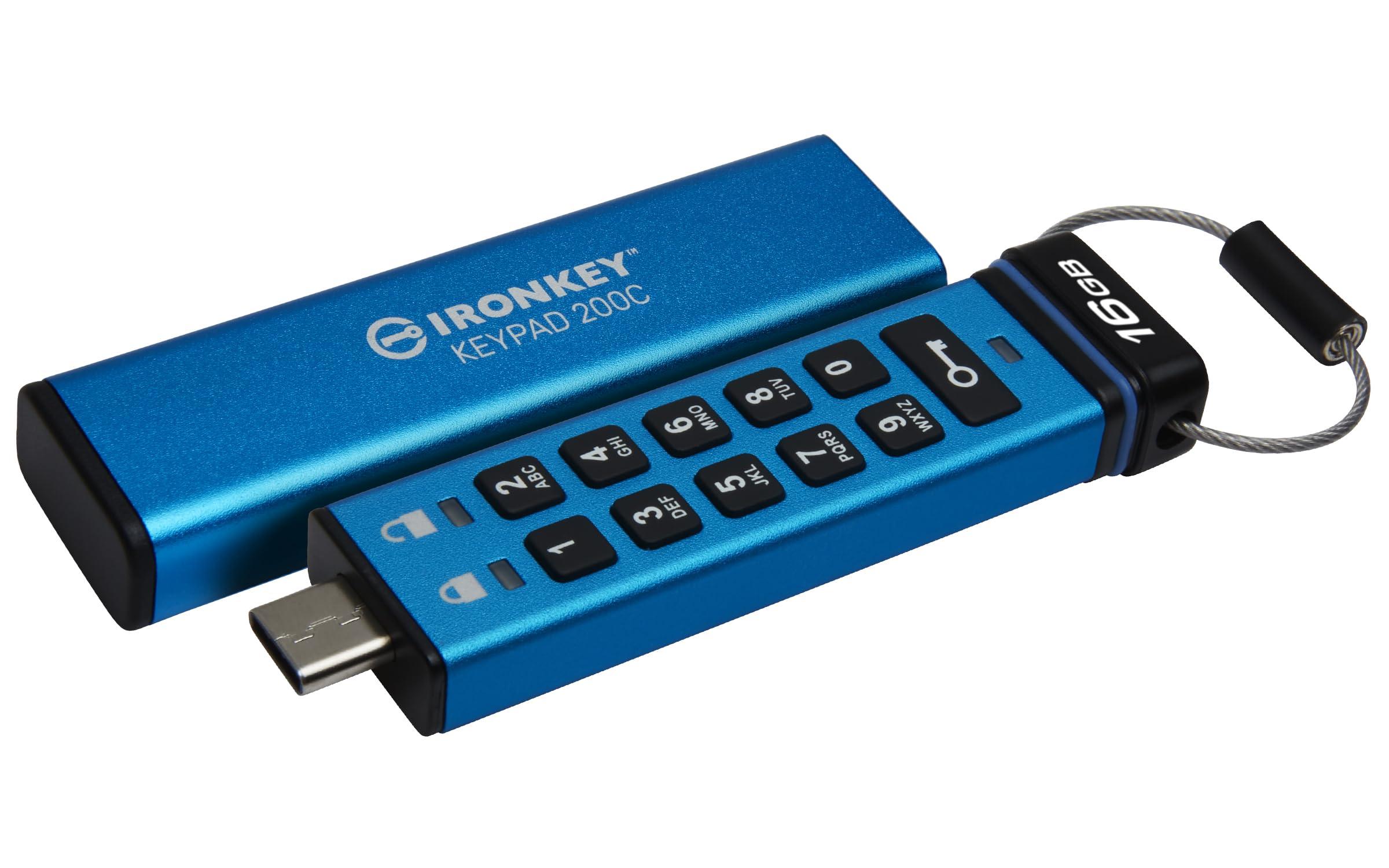 kingston-ironkey-keypad-200c-drive-flash-type-c-usb-crittografia-hardware-certificazione-fips-140-2-di-livello-3-in-fase-di-approvazione-con-crittografia-hardware-xts-aes-a-256-bit-ikkp200c-16gb