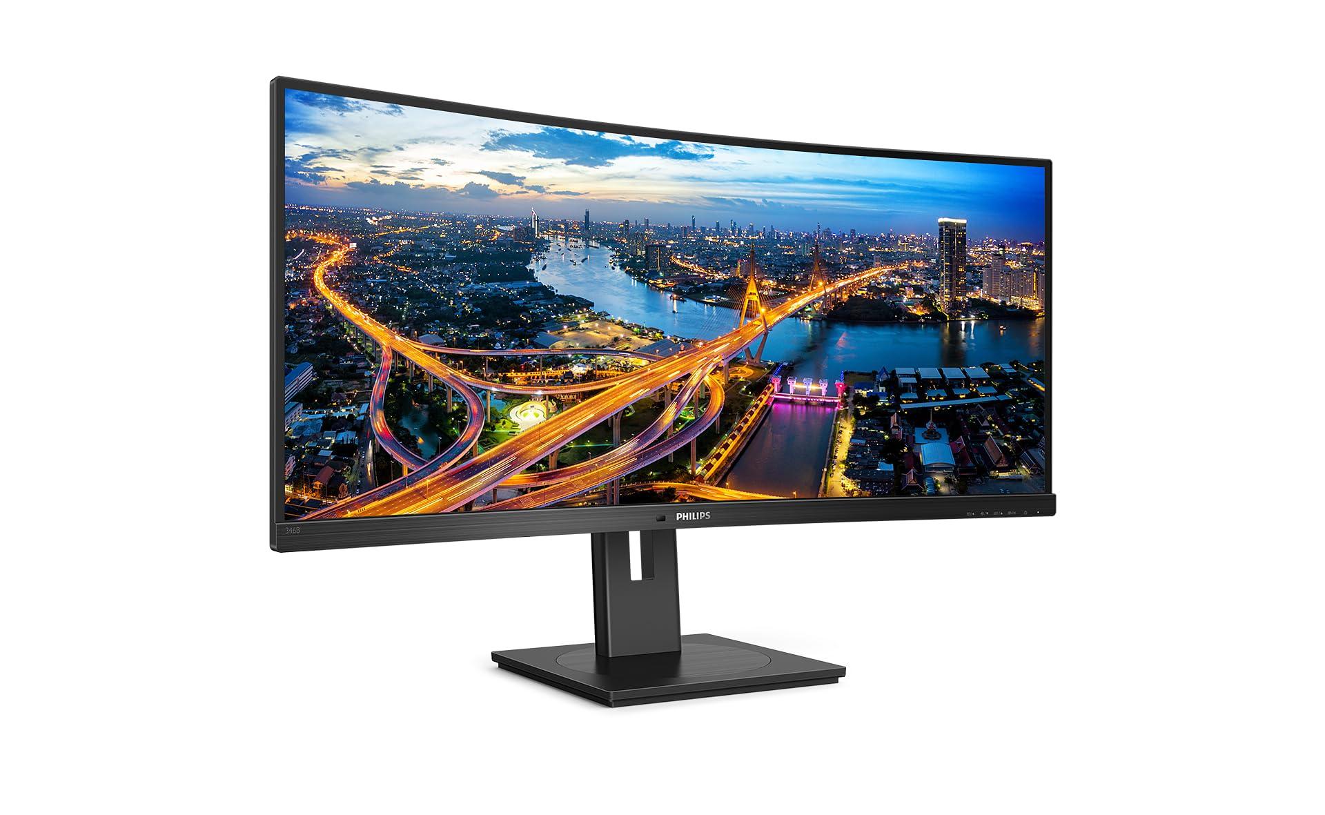 philips-346b1c-usb-hub-curvo-monitor-34-pollici-uw-qhd-100hz-va-4ms-gtg-speakers-tbc-3440x1440-hdmi-1x-2-0-dp-1x-1-2-nero