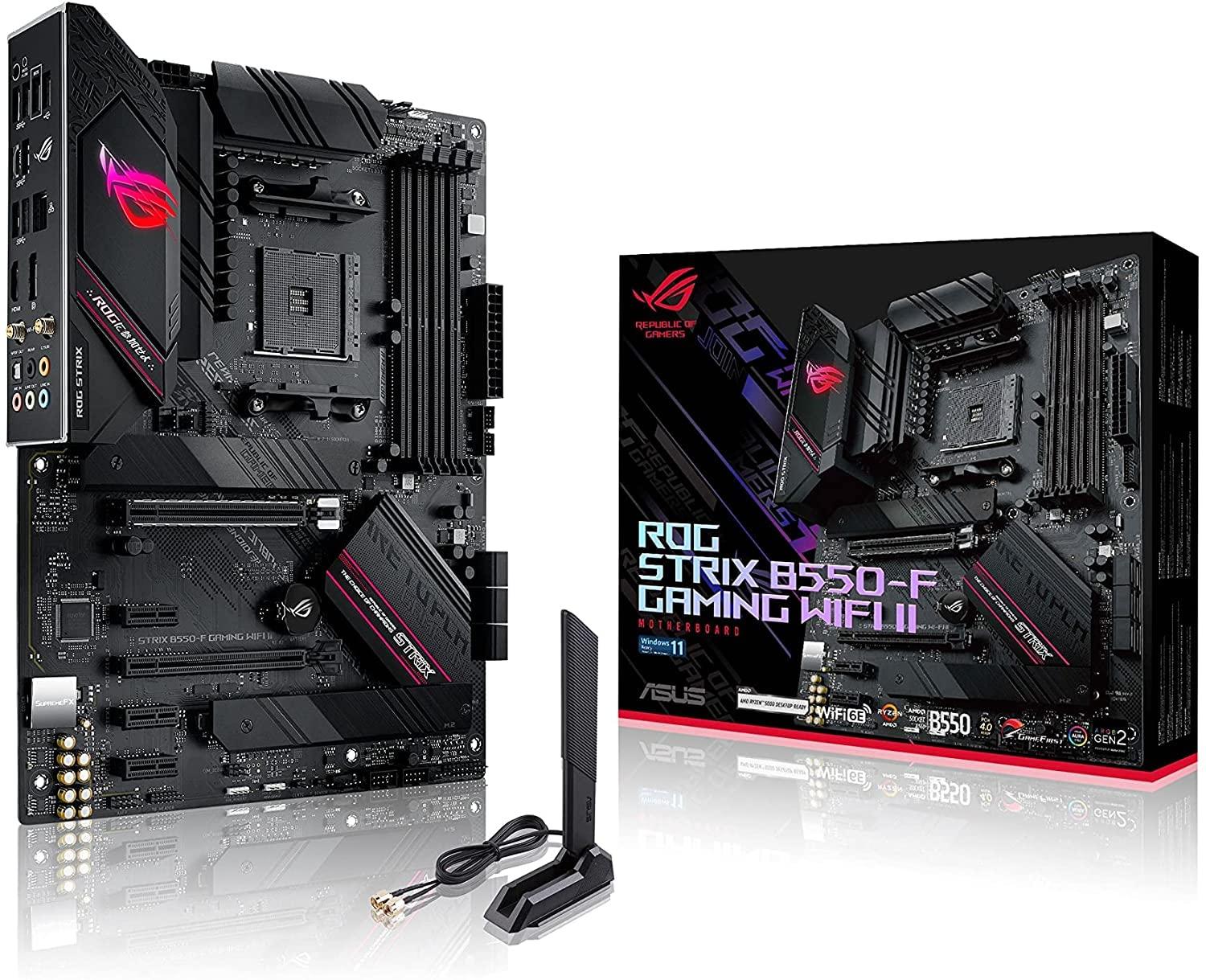 asus-rog-strix-b550-f-gaming-wifi-ii-scheda-madre-gaming-atx-amd-b550-socket-am4-ddr4-pci-4-0-lan-intel-2-5gb-wifi-6e-802-11ax-2xm-2-6xsata-6gb-s-2xusb-3-2-gen-2-aura-sync-rgb-nero