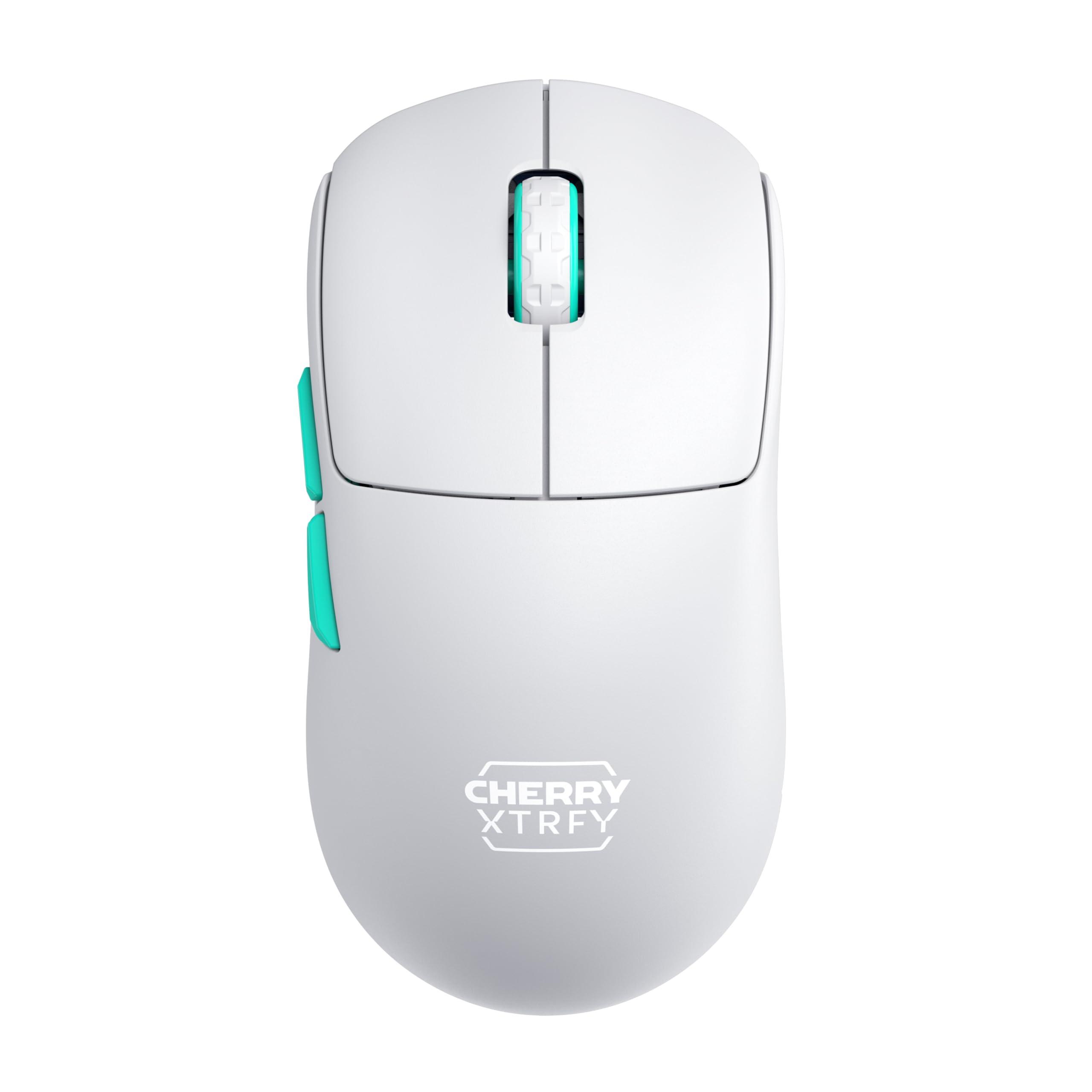 cherry-xtrfy-m68-wireless-mouse-gaming-senza-fili-ultra-leggero-2-4-ghz-rf-ottimizzato-per-esport-forma-simmetrica-con-parte-frontale-ultra-bassa-bianco
