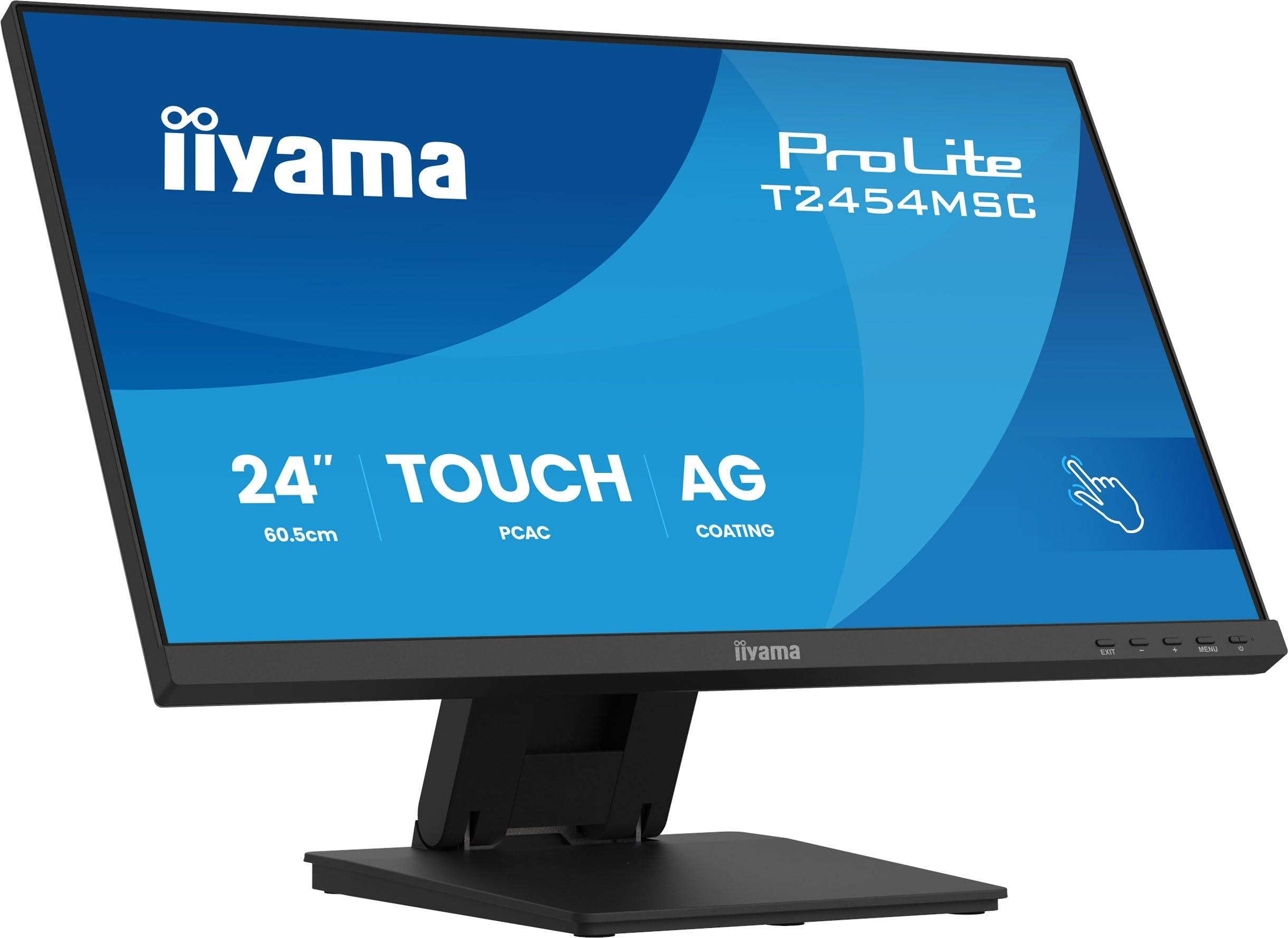 iiyama-tft-t2454msc-60-5cm-pcap-24-1920x1080-hdmi-dp-2xusb-touch-energieklasse-e-t2454msc-b3ag