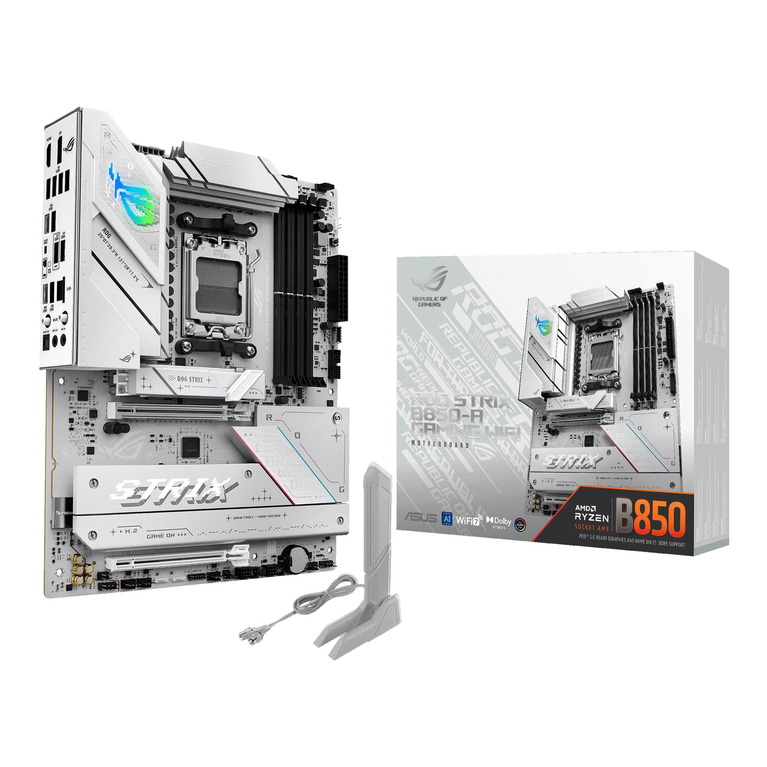 asus-rog-strix-b850-a-gaming-wifi-scheda-madre-amd-atx-14-2-2-fasi-di-alimentazione-slot-ddr5-con-aemp-pcie-5-0-con-slot-q-release-4-slot-m-2-wifi-7-con-q-antenna-ai-advisor-ai-networking-ii