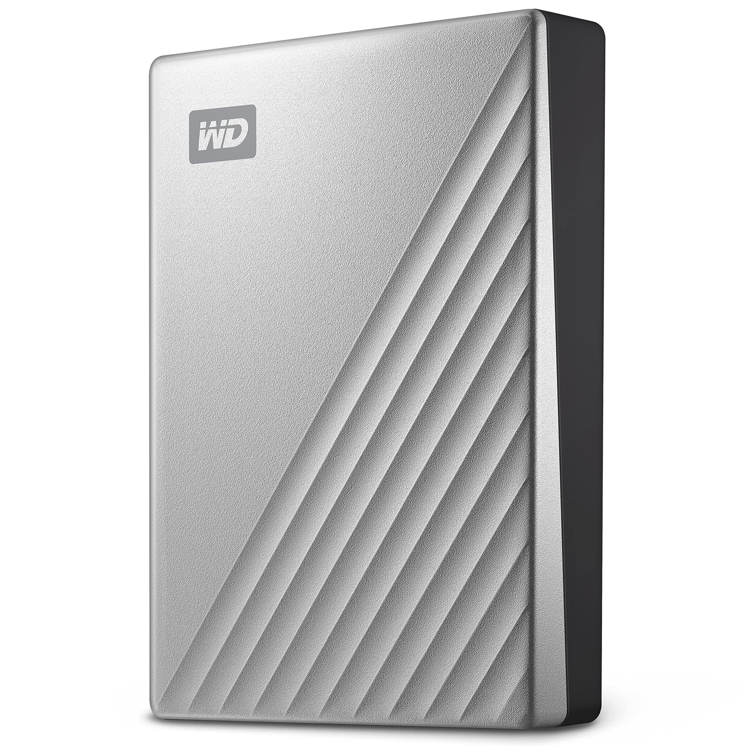 wd-5tb-my-passport-ultra-for-mac-hard-disk-esterno-portatile-usb-c-usb-3-2-gen-1-usb-3-0-protezion-con-password-software-per-la-gestion-e-il-backup-formatto-per-macos-argento