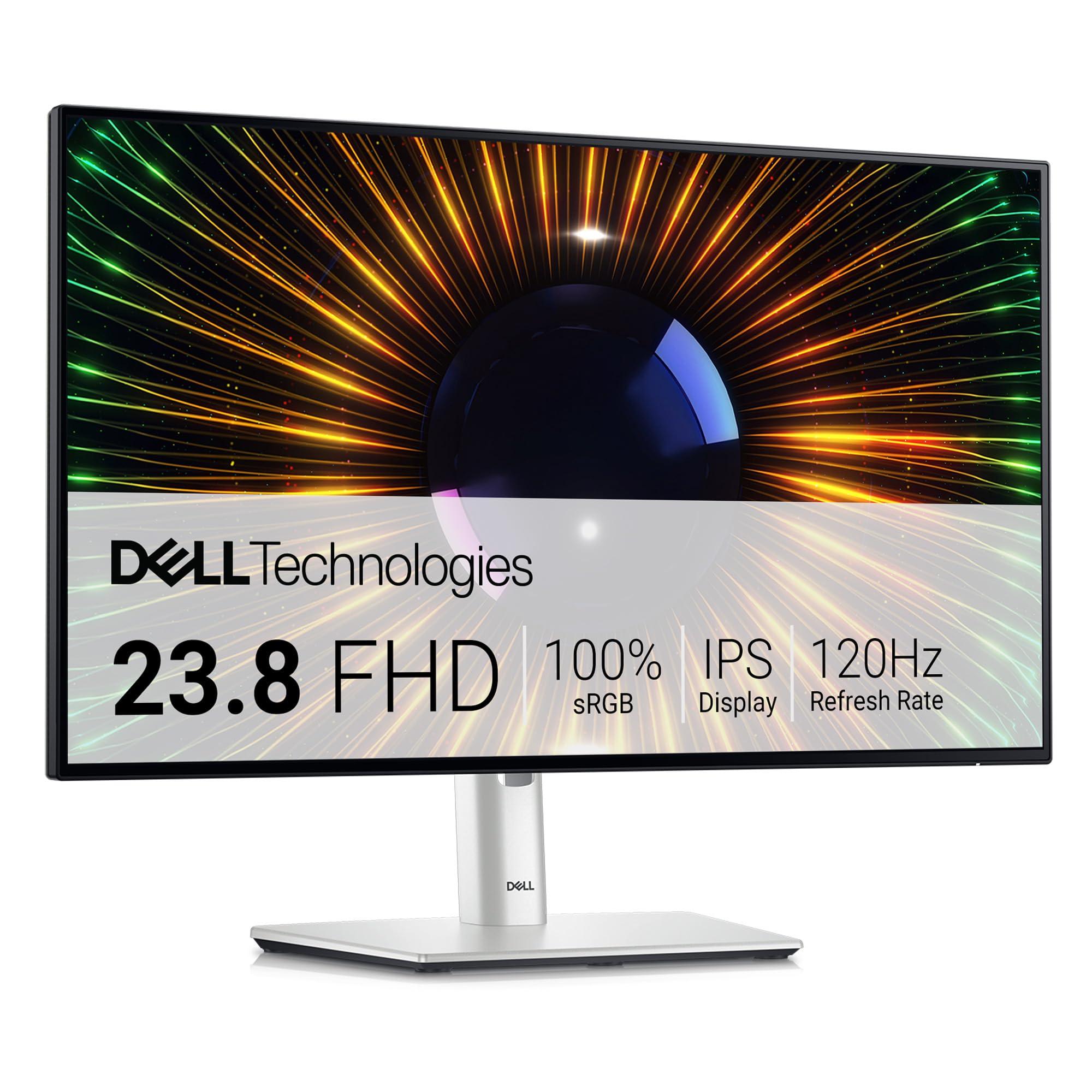 dell-u2424h-ultrasharp-24-full-hd-1920x1080-monitor-120hz-ips-5ms-100-srgb-2x-usb-c-2x-displayport-hdmi-3x-usb-3-anni-di-garanzia-argento