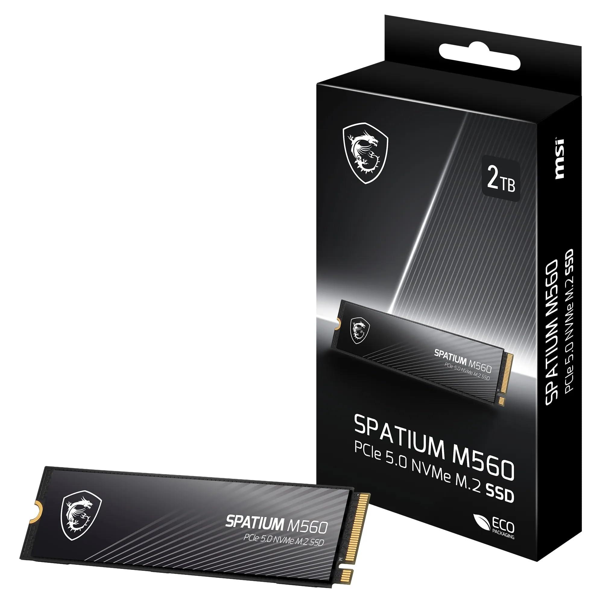 msi-spatium-m560-ssd-2tb-pcie-5-0-nvme-m-2-internal-solid-state-drive-10-300-mb-s-read-8-700-mb-s-write-3d-nand-data-security-integrata-msi-center-garanzia-5-anni-1200-tbw