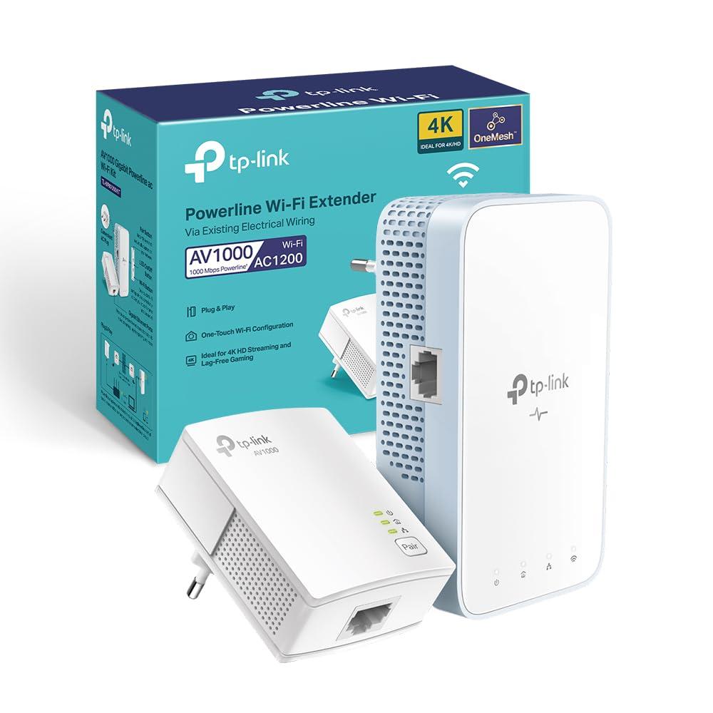 tp-link-tl-wpa1000-kit-powerline-av1000-mbps-su-powerline-ac1200-su-wifi-dual-band-1-porta-gigabit-plug-play-homeplug-av2-tecnologia-onemesh-estendi-rete-tramite-impianto-elettrico