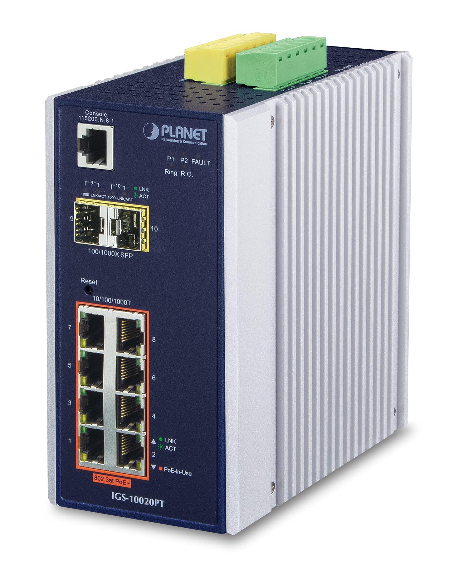planet-igs-10020pt-network-switch-managed-l3-gigabit-ethernet-10-100-1000-power-over-ethernet-poe-blue-white