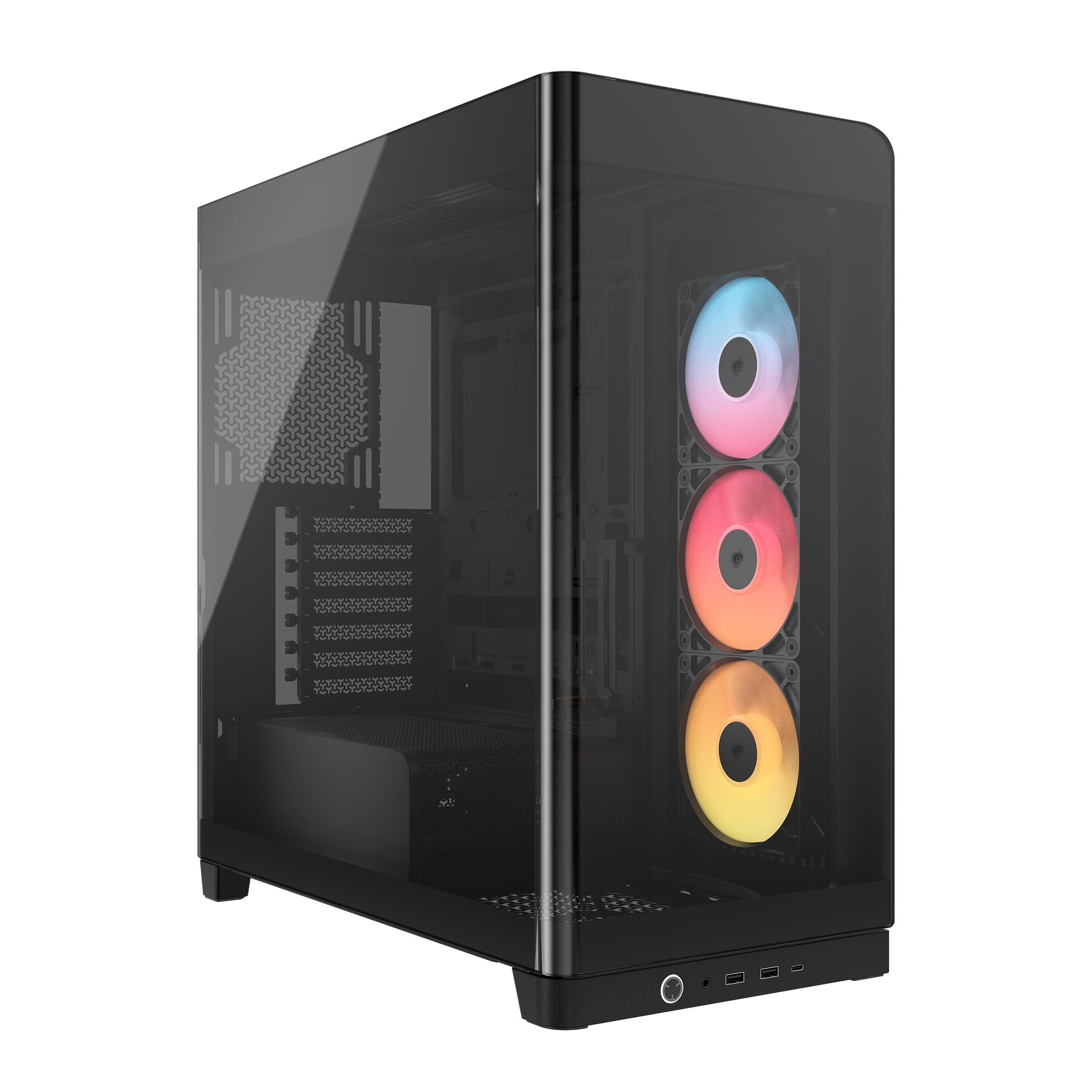 corsair-frame-4500x-rs-r-argb-case-mid-tower-per-pc-con-vetro-panoramico-sistema-di-montaggio-infinirail-adatto-a-due-radiatori-da-360-mm-gpu-anti-sag-include-3-ventole-rs120r-nero