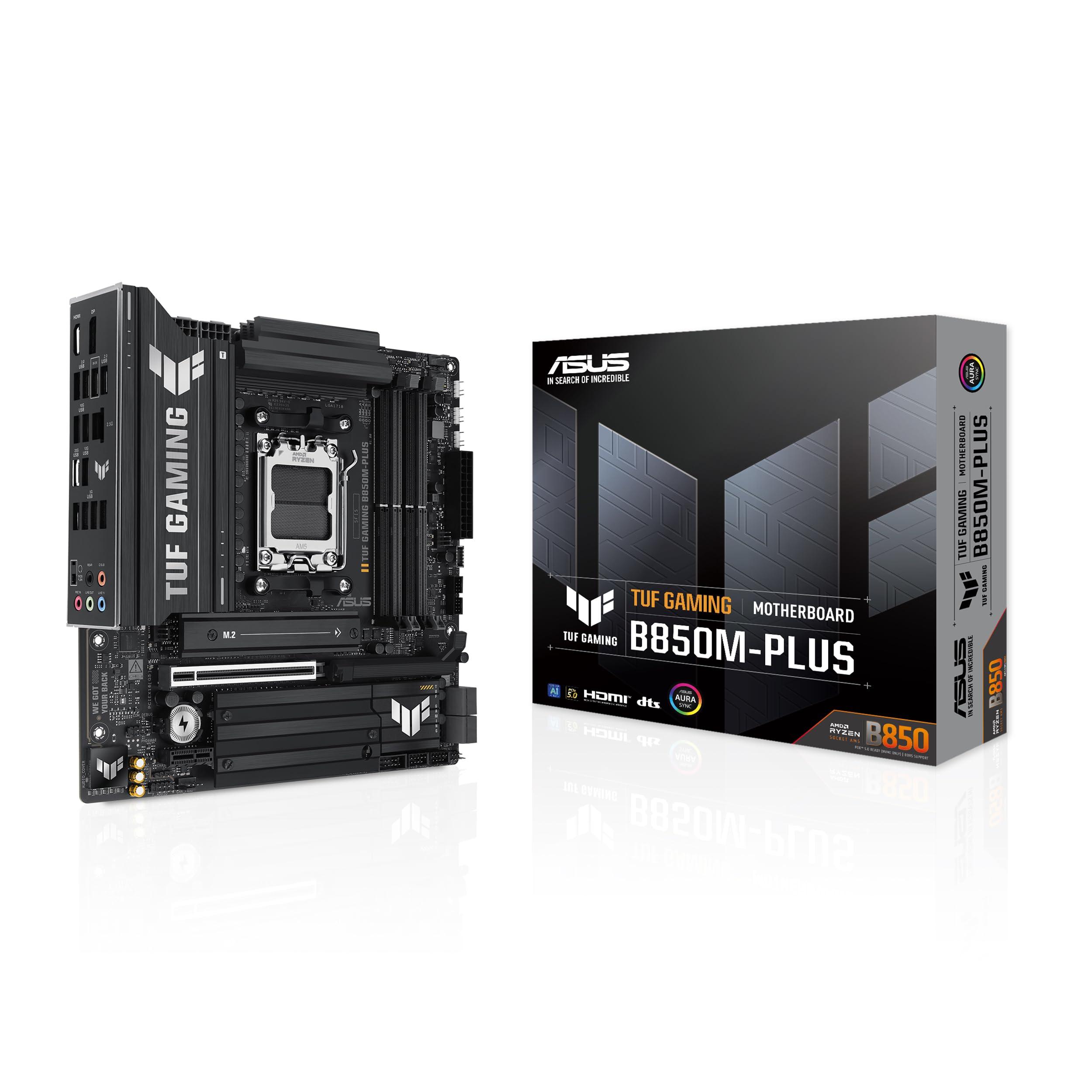 asus-tuf-gaming-b850m-plus-scheda-madre-amd-matx-14-2-1-fasi-di-alimentazione-slot-ddr5-pcie-5-0-ready-3-slot-m-2-ethernet-realtek-2-5-gb-usb-c-da-20-gbps-bios-flashback-e-aura-sync