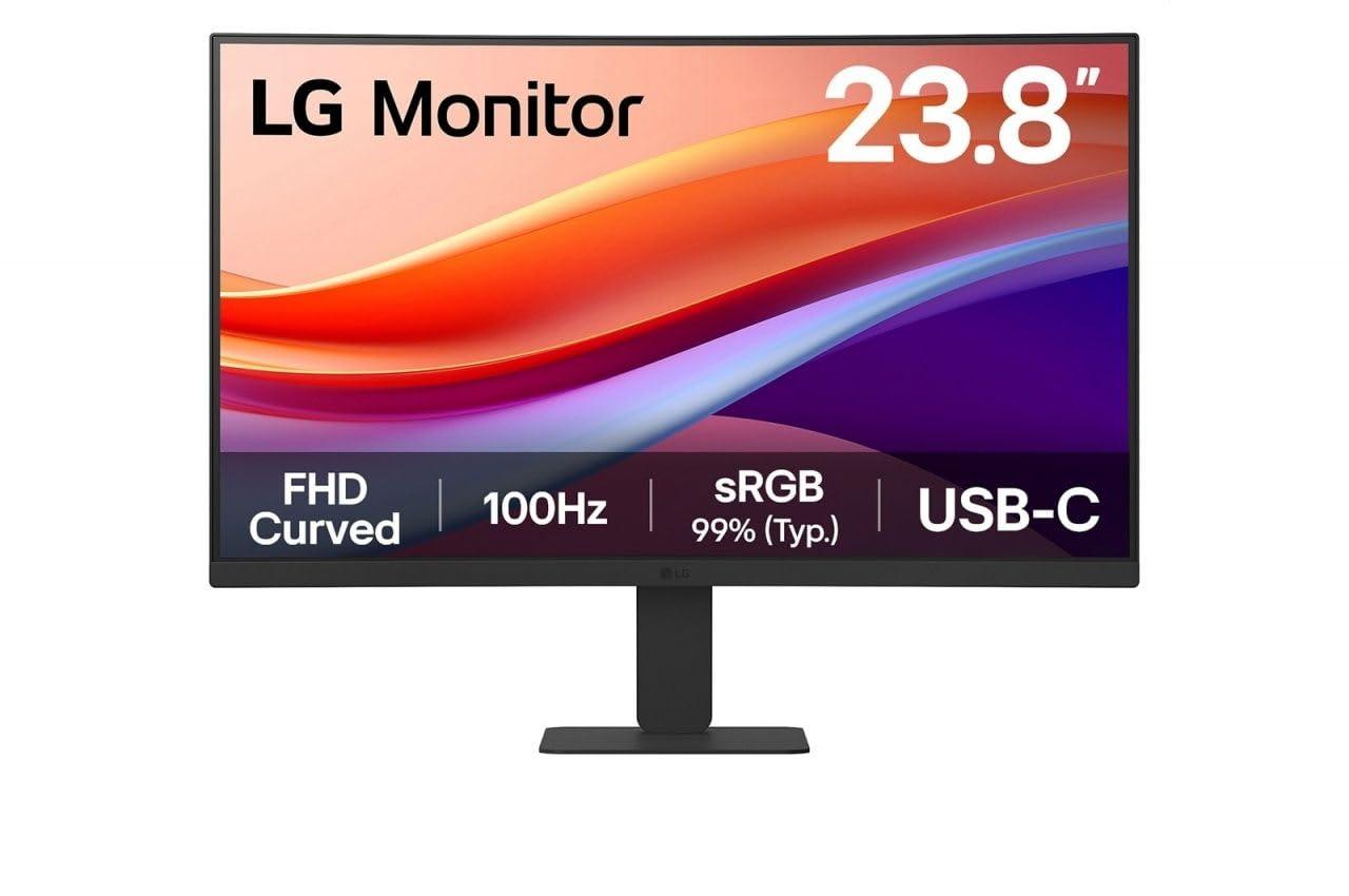 lg-24u421a-b-schermo-pc-desktop-da-24-lastra-va-risoluzione-fhd-1920x1080-5ms-100hz-hdr-10-srgb-99-cie1931-inclinabile-curvo-1500r-hdmi-2-0-usb-c-15w