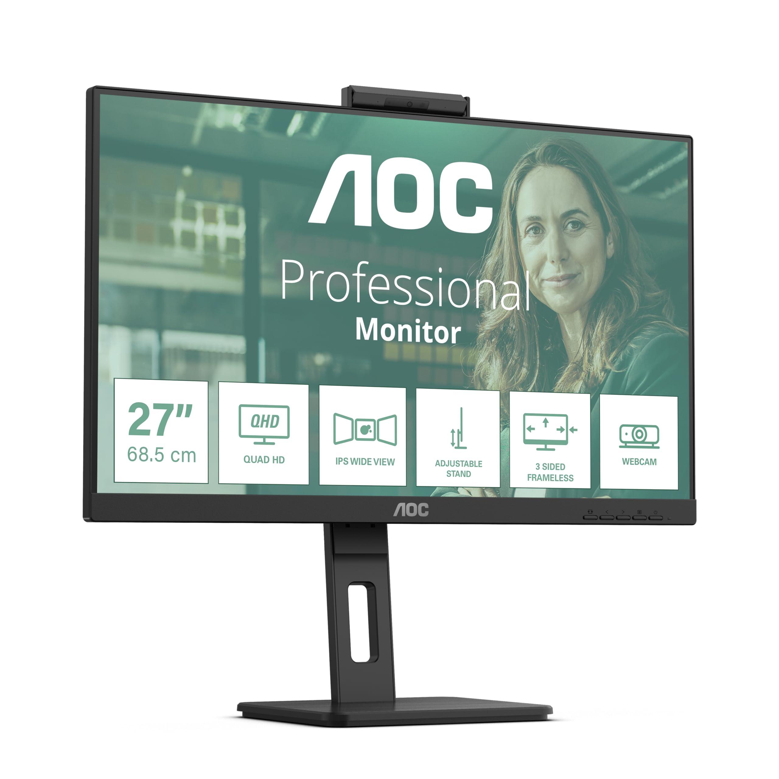 aoc-q27p3qw-usb-hub-monitor-27-pollici-wqhd-100hz-ips-4ms-gtg-altezza-regolabile-web-cam-speakers-tbc-2560x1440-hdmi-2x-1-4-dp-1x-1-2-nero