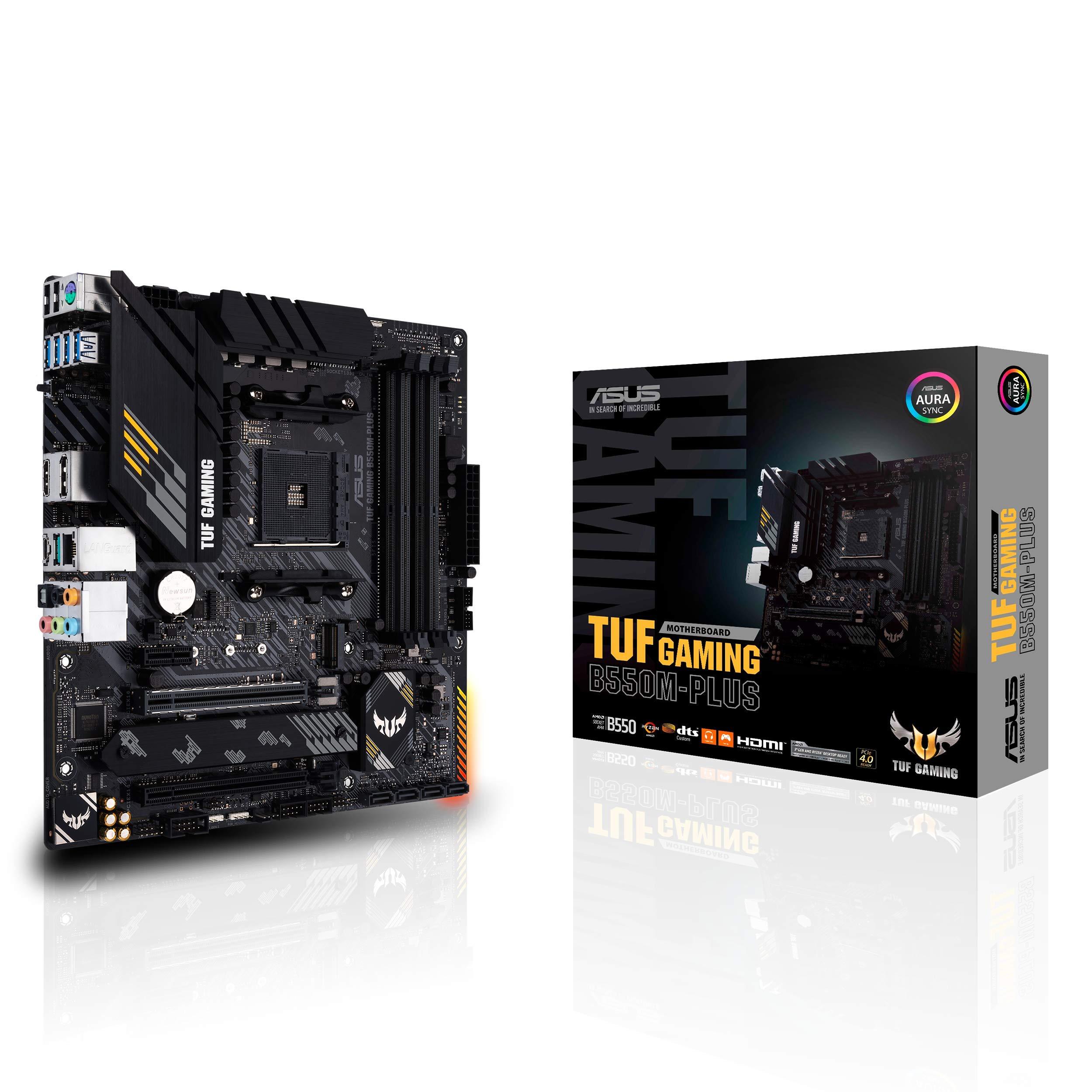 asus-tuf-gaming-b550m-plus-scheda-madre-gaming-micro-atx-amd-b550-pcie-4-0-doppio-m-2-10-fasi-di-alimentazione-drmos-2-5gb-lan-hdmi-dp-usb-3-2-gen-2-type-a-e-type-c-aura-sync-rgb