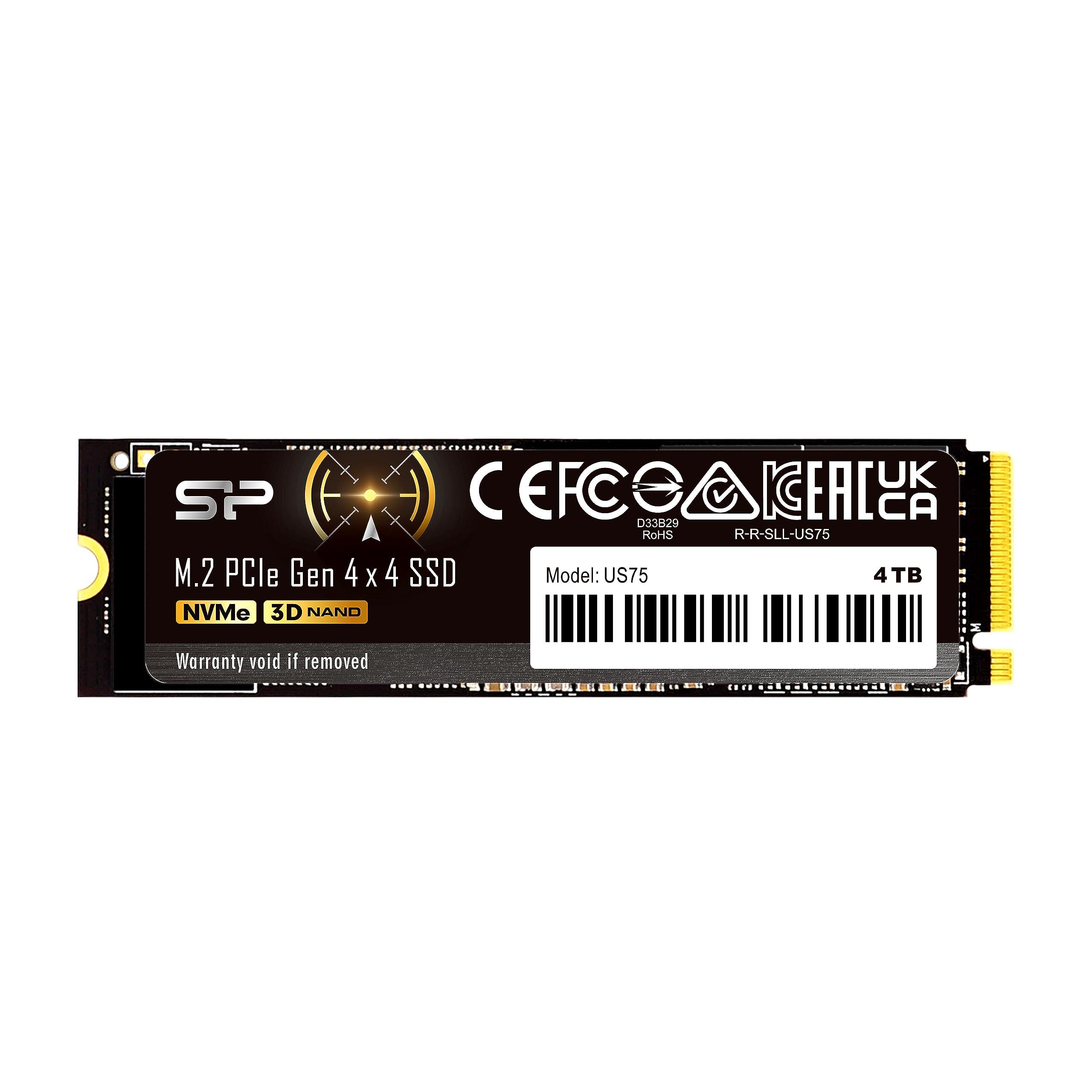 silicon-power-sp-silicon-powerssd-4tb-us75-series-m-2-2280-nvme4-0-gen4-pcie-m-2-max-read-7000mb-s-max-write-6500mb-s-5-anni-di-garanzia-sp04kgbp44us7505