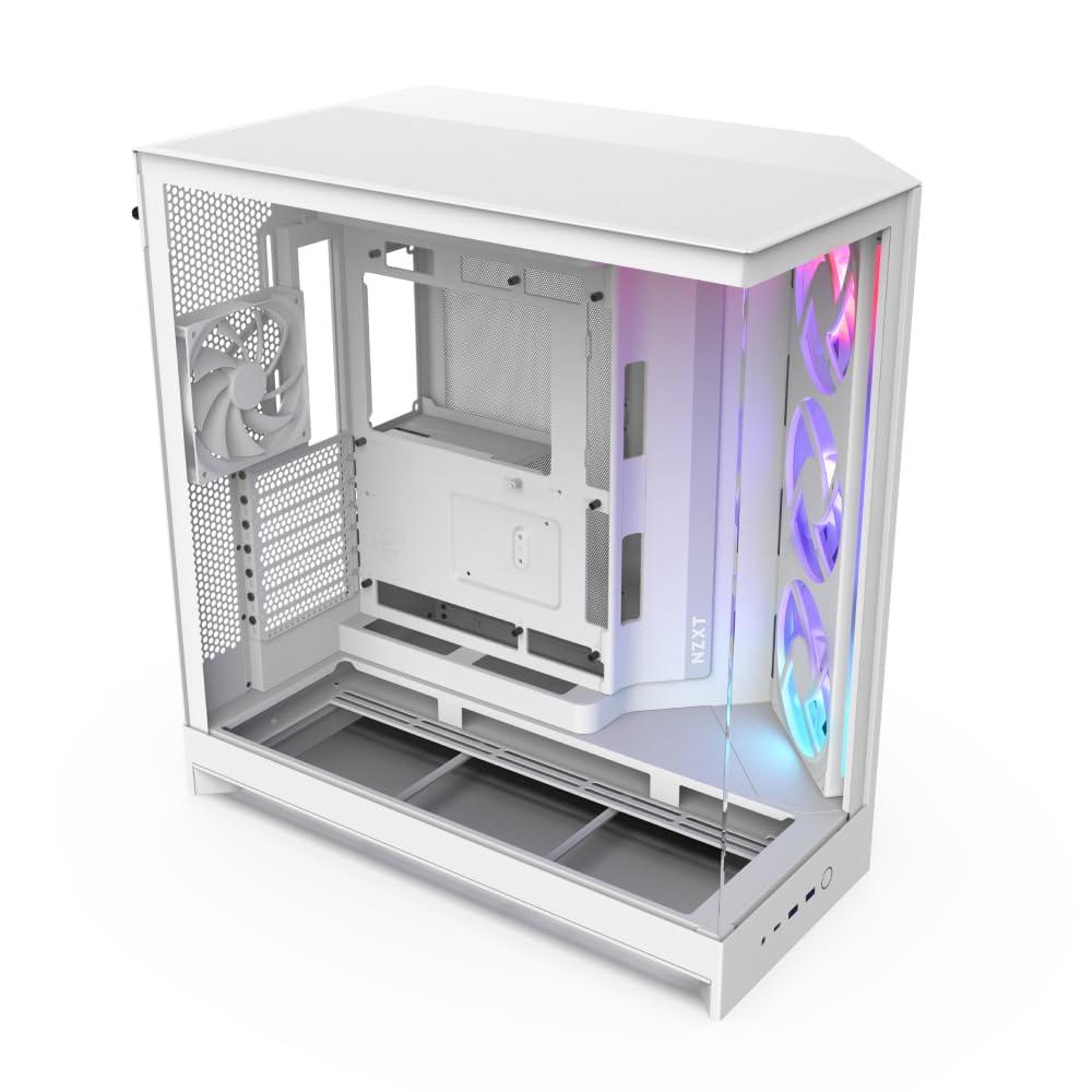nzxt-h9-flow-rgb-2025-grande-case-pc-atx-mid-tower-a-doppia-camera-con-flusso-d-aria-include-1-x-unita-ventola-rgb-da-420mm-e-1-x-ventola-da-120mm-supporto-radiatore-da-420mm-bianco