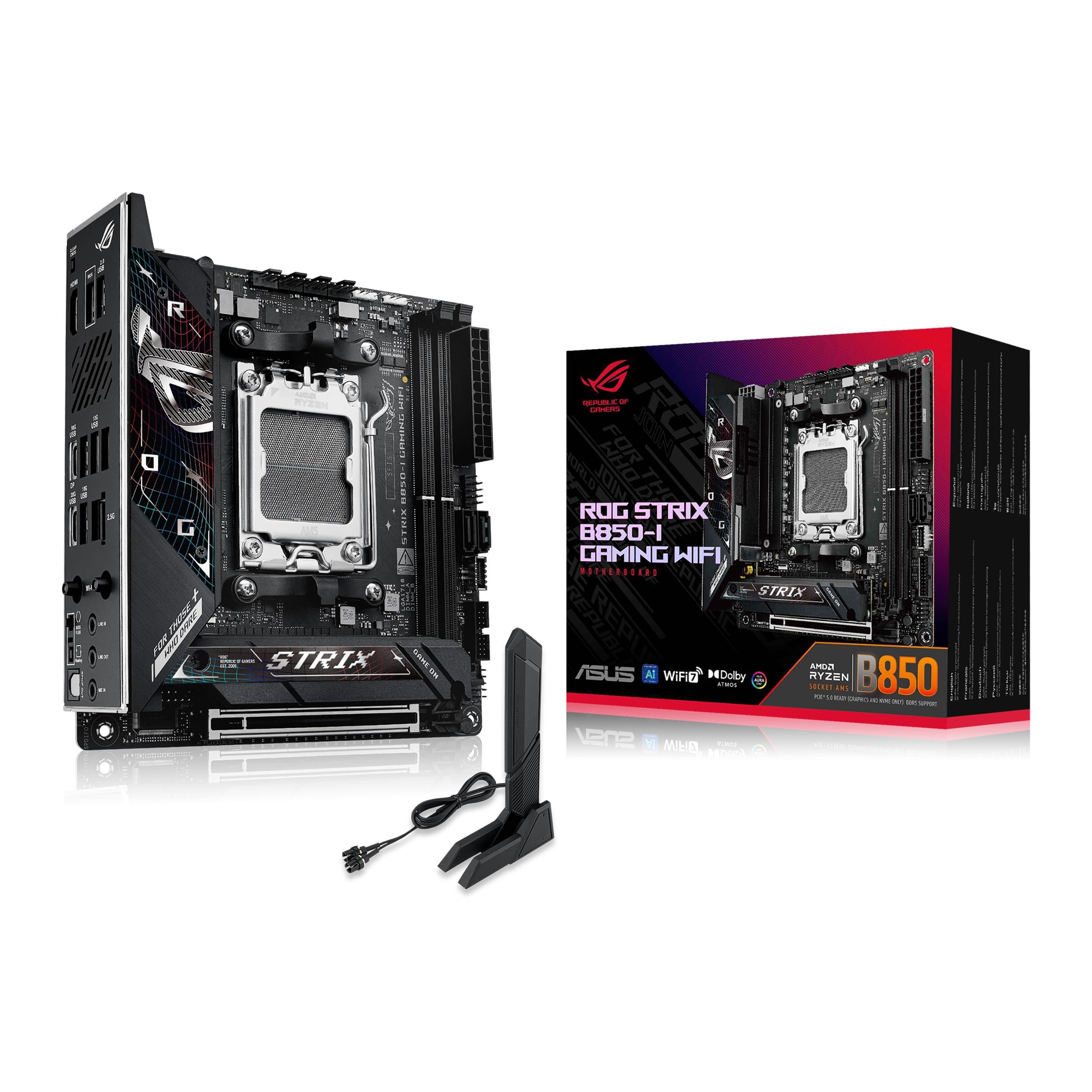 asus-rog-strix-b850-i-gaming-wifi-scheda-madre-amd-mini-itx-10-2-1-fasi-alimentazione-slot-ddr5-pcie-5-0-con-slot-q-release-2-slot-m-2-wifi-7-con-wifi-q-antenna-ai-advisor-ai-networking-ii