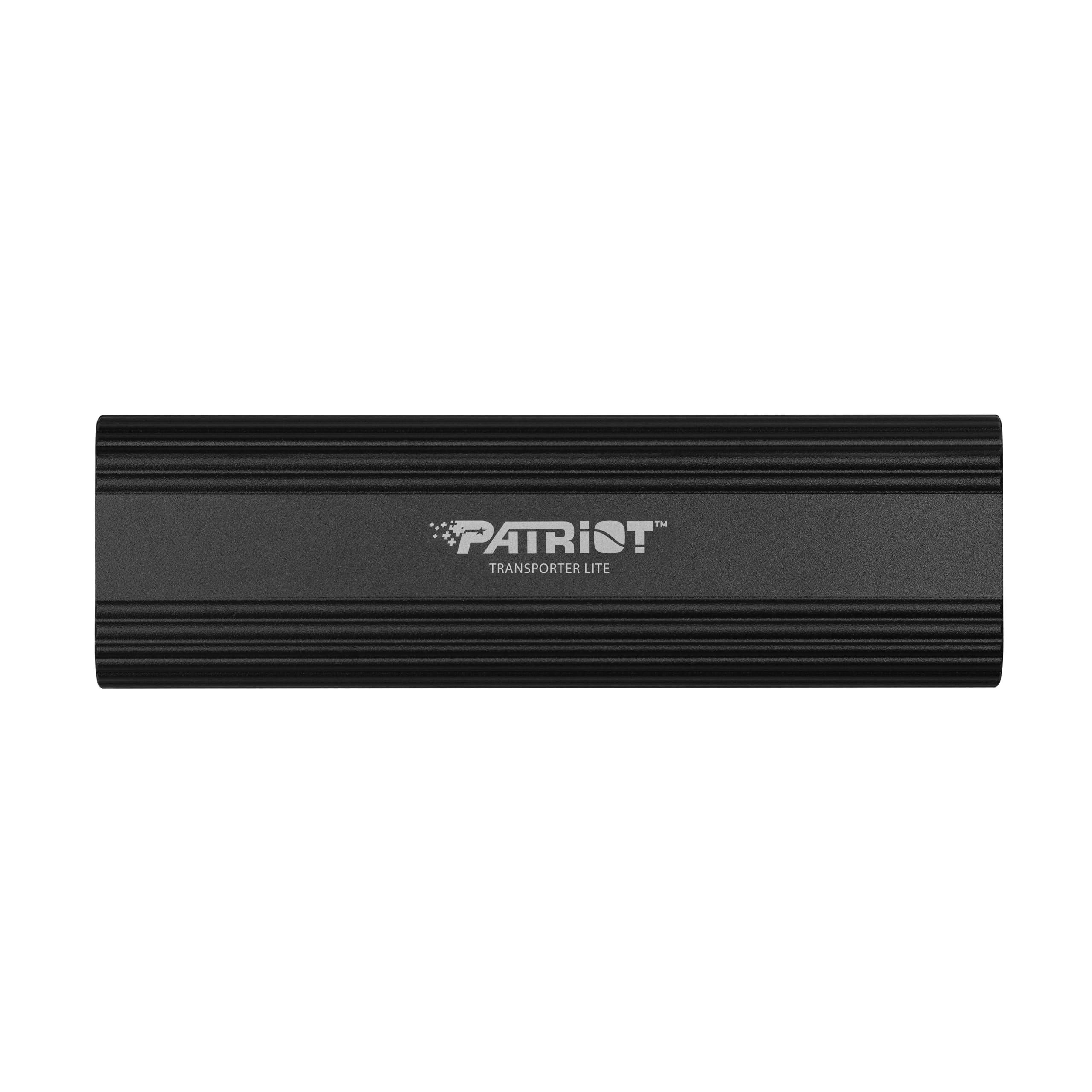 patriot-transporter-lite-1tb-type-c-usb-3-2-gen-2-external-portable-ssd-black-sequential-read-up-to-1000mb-s-and-sequential-write-up-to-1000mb-s-external-solid-state-drive-ptpl1tbpecb