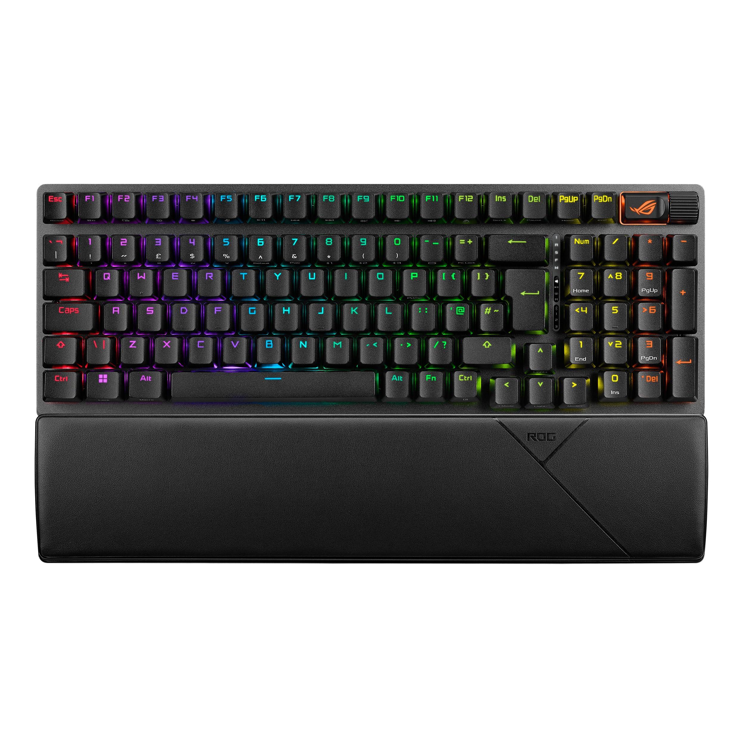 asus-rog-strix-scope-ii-96-wireless-tastiera-gaming-usb-rf-wireless-bluetooth-qwerty-inglese-uk-nero-asus-rog-strix-scope-ii-96-wireless-keyboard-blk-nx-snow-versione-uk