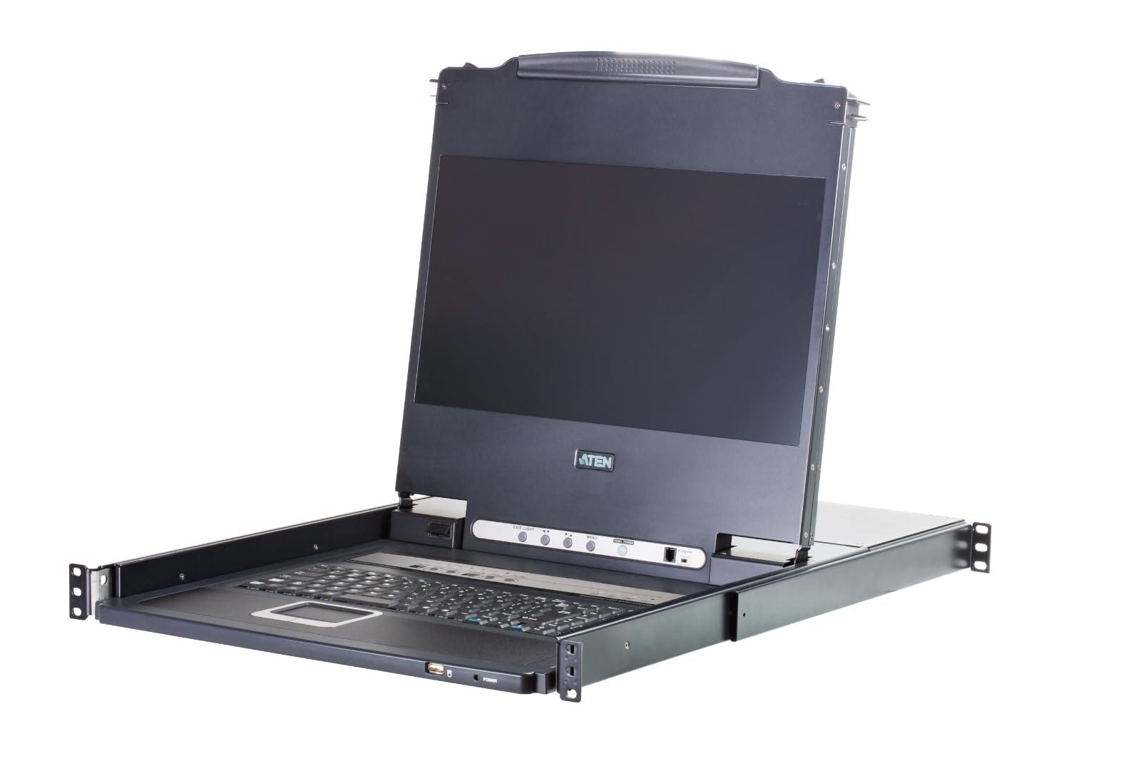 aten-cl5708mw-d-43-cm-wide-lcd-kvm-usb-ps-2-vga-8-porte-layout-tastiera-de