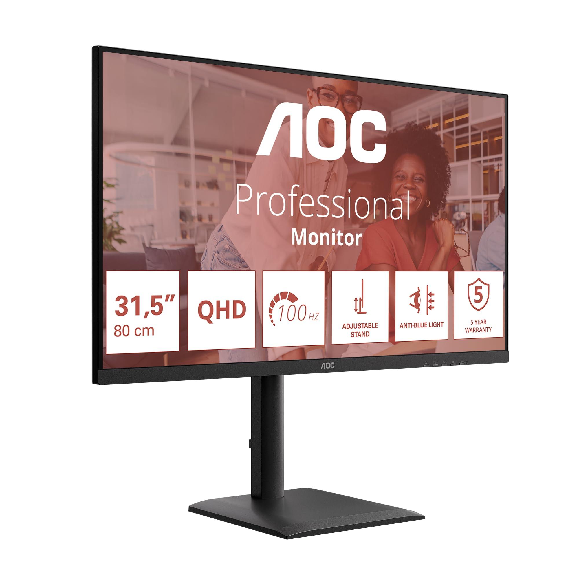 aoc-monitor-q32e4u-da-31-5-pollici-wqhd-100-hz-pannello-ips-gtg-4-ms-adaptive-sync-modalita-hdr-regolazione-altezza-altoparlanti-2560x1440-hdmi-2x-dp-1-4-hub-usb-1-4-nero