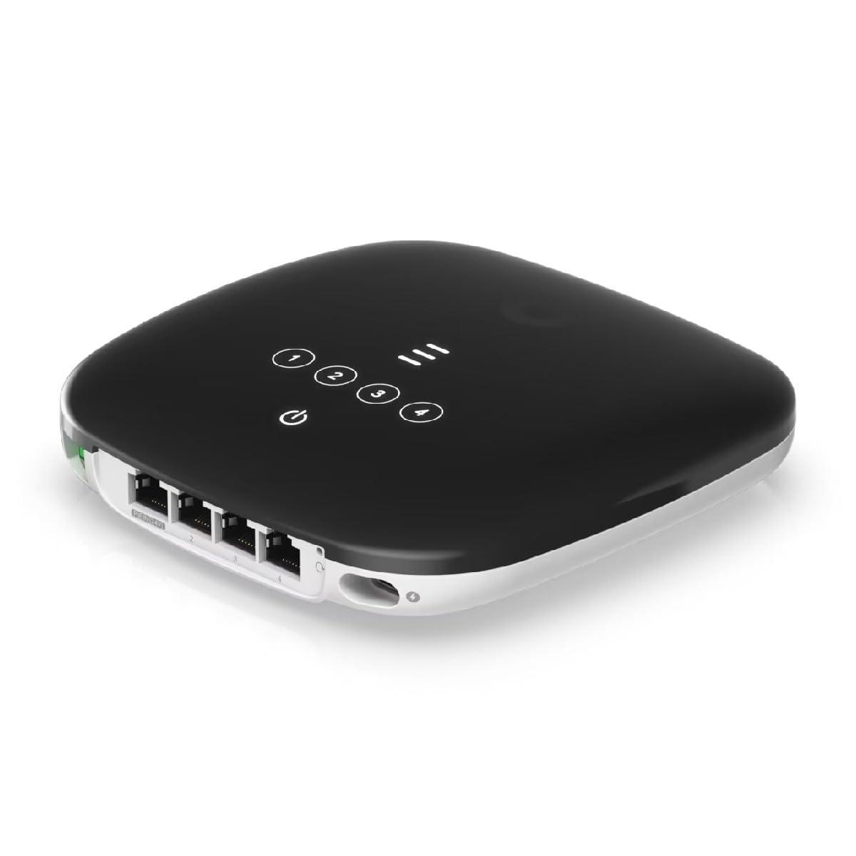 ubiquiti-fiber-wifi-router-wireless-gigabit-ethernet-nero-ubiquiti-ufiber-wifi-4-port-gpon-router-wifi-uf-wifi-eu-psu