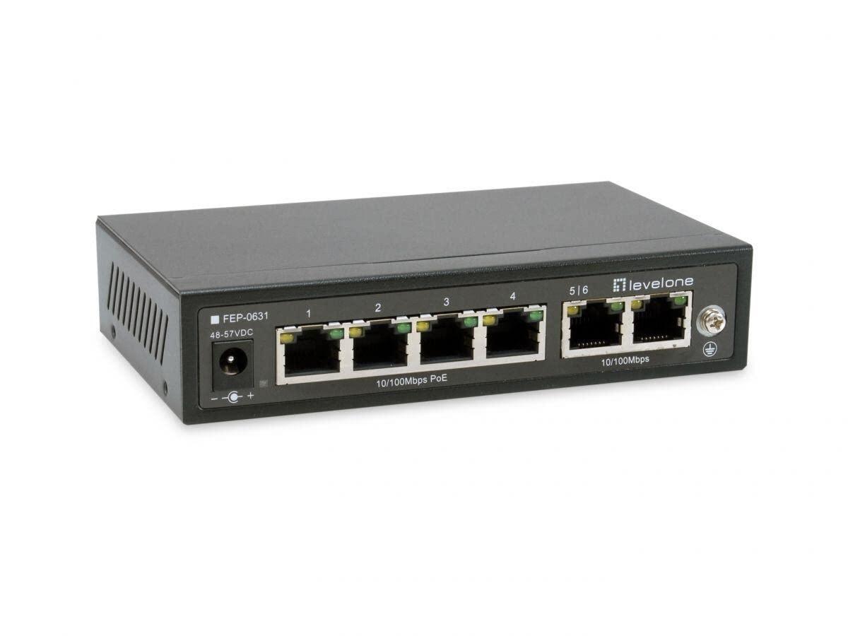 switch-levelone-6x-fe-fep-0631-60w-4xpoe