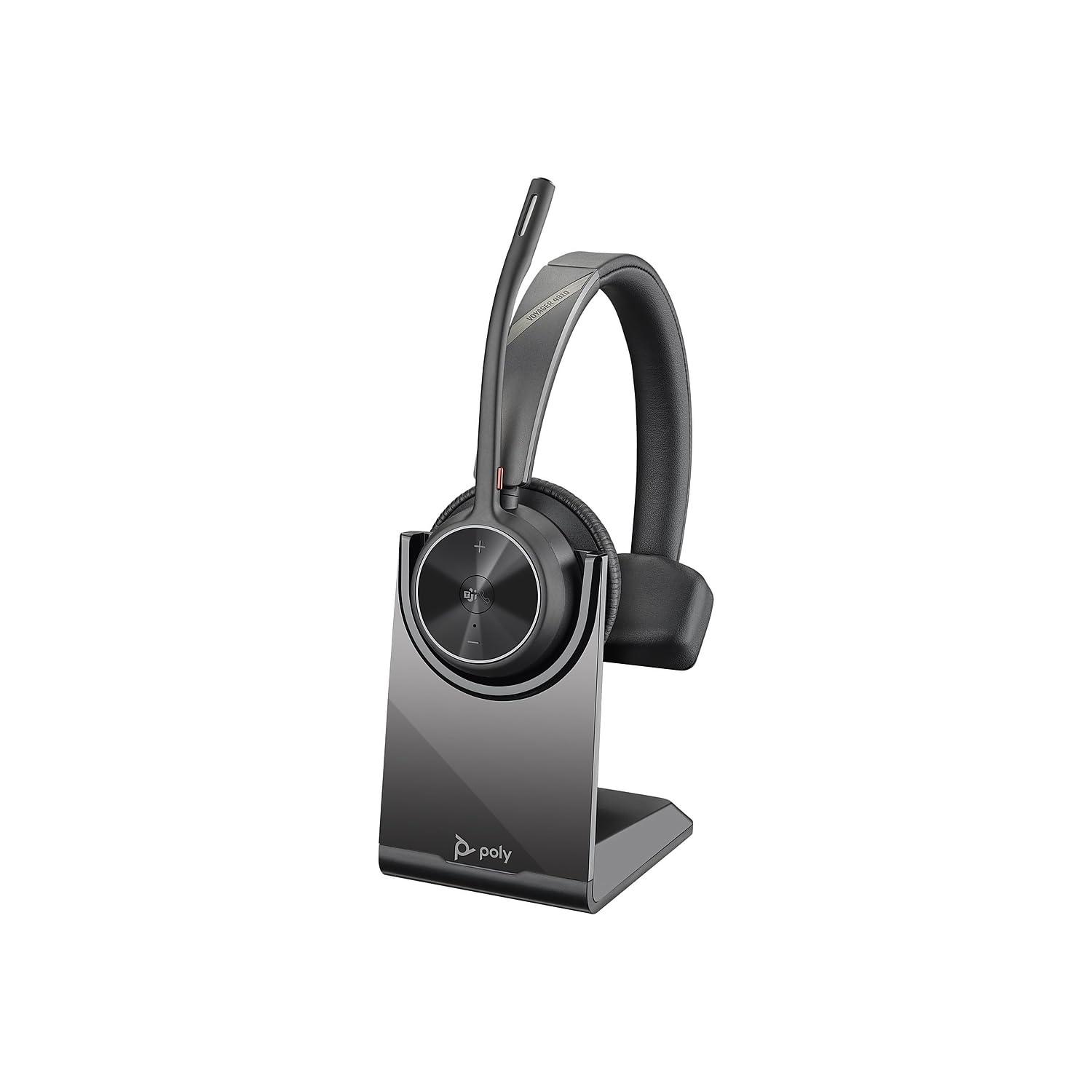 poly-cuffia-wireless-voyager-4310-uc-con-supporto-di-ricarica-plantronics-cuffia-monoauricolare-si-collega-al-pc-con-adattatore-bluetooth-usb-c-e-ai-telefoni-cellulari-tramite-bluetooth