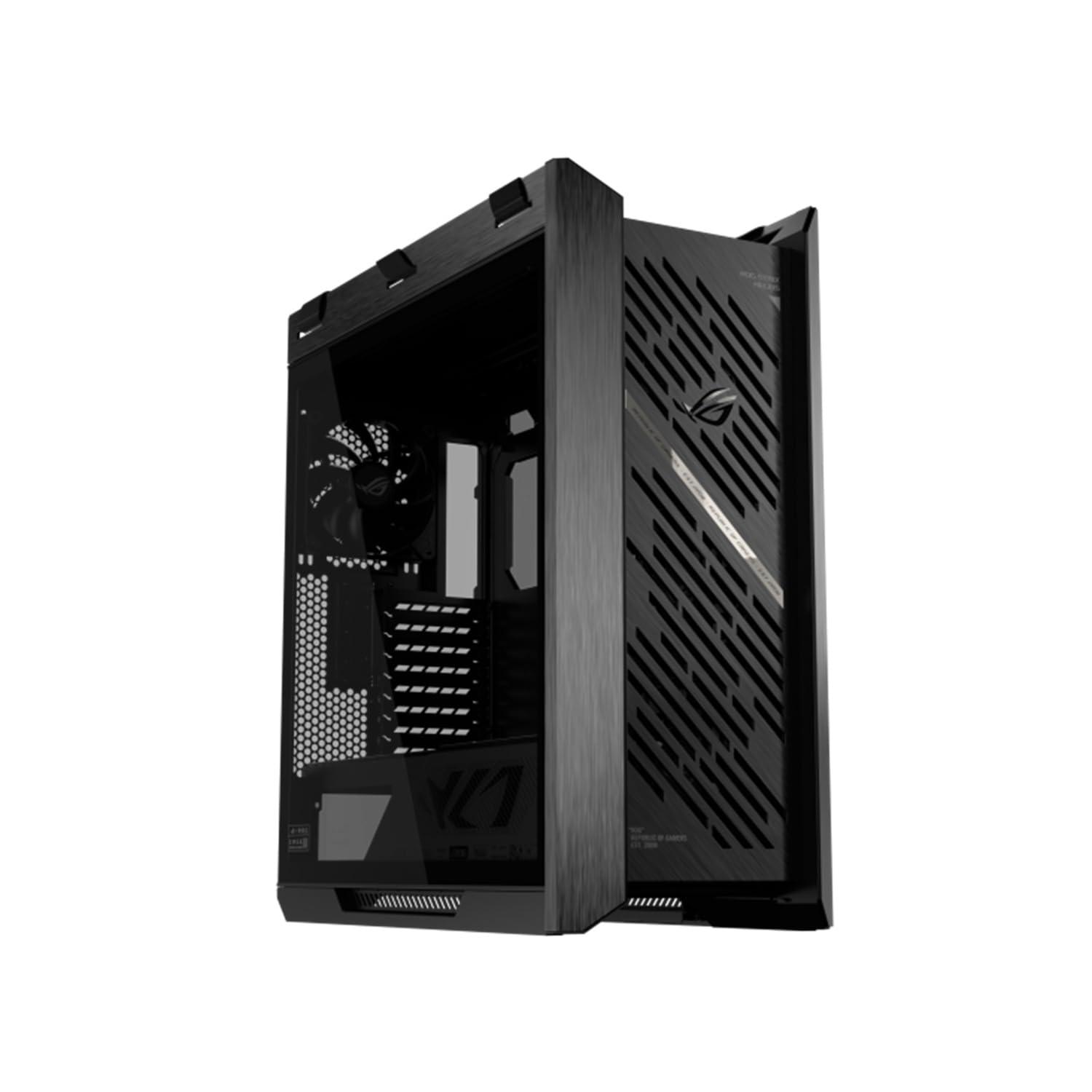 asus-rog-strix-helios-ii-gx601s-black-case-gaming-eatx-in-alluminio-vetro-temperato-ai-lati-design-a-griglia-di-diamanti-e-filtro-3d-4-ventole-argb-preinstallate-cinghie-per-il-trasporto-nero