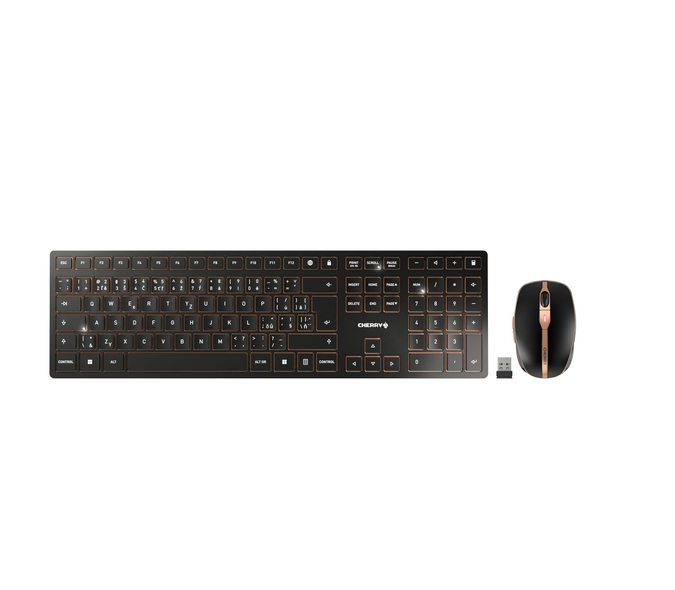 cherry-dw-9100-slim-set-di-tastiera-e-mouse-senza-fili-layout-per-repubblica-ceca-slovacchia-qwertz-qwerty-connessione-bluetooth-e-wireless-2-4-ghz-ricaricabile-nero-bronzo