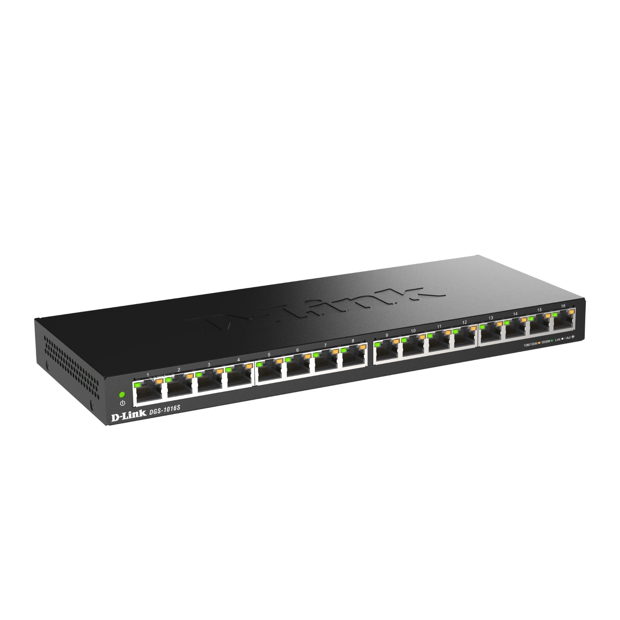 d-link-dgs-1016s-switch-unmanaged-gigabit-a-16-porte-senza-ventole-struttura-in-metallo-posizionamento-su-desktop-o-con-montaggio-a-parete-plug-and-play-qos-802-1p-eee-802-3az