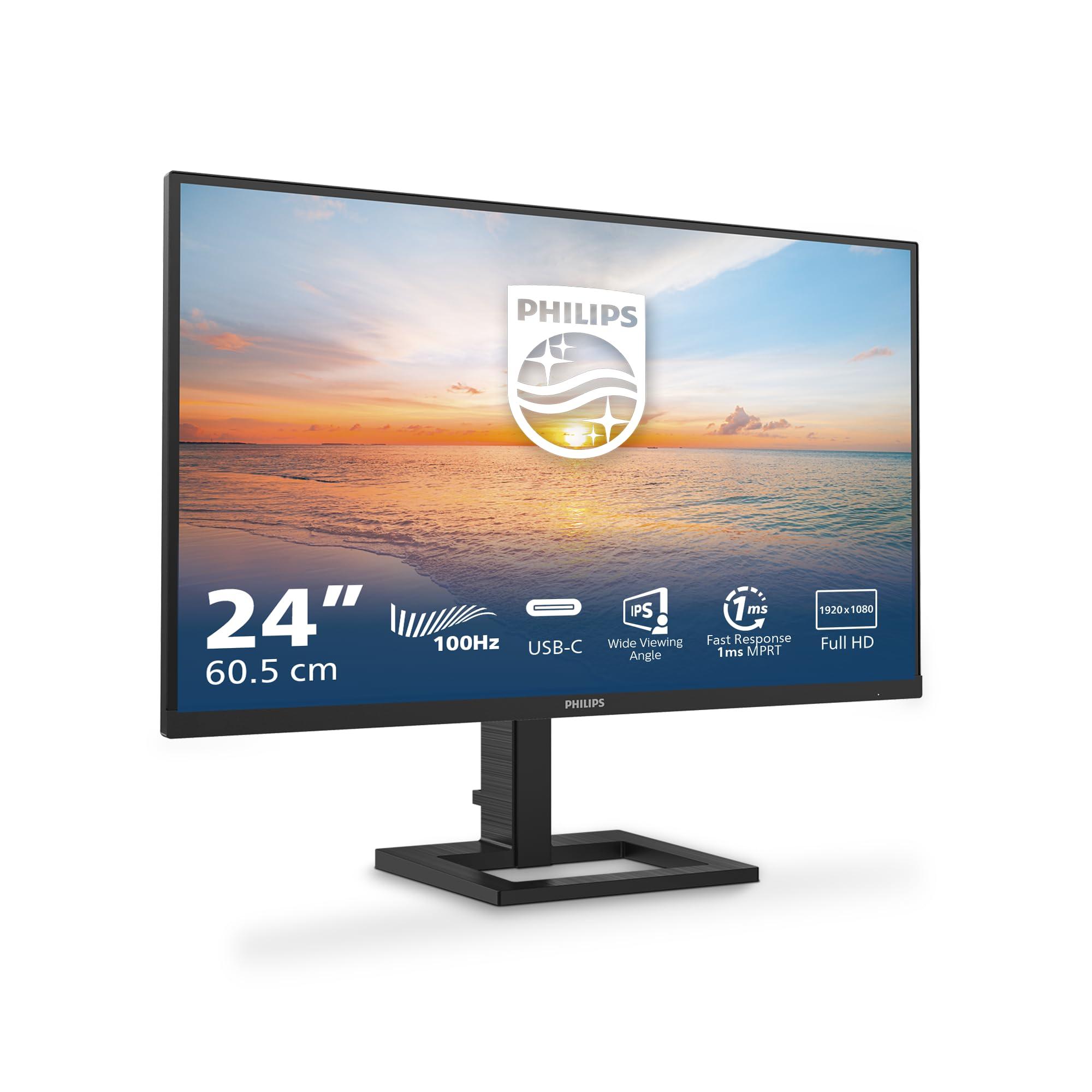 philips-24e1n1300ae-monitor-full-hd-da-24-pollici-altoparlante-regolabile-in-altezza-1920x1080-120-hz-hdmi-usb-c-65w-pd-hub-usb-nero