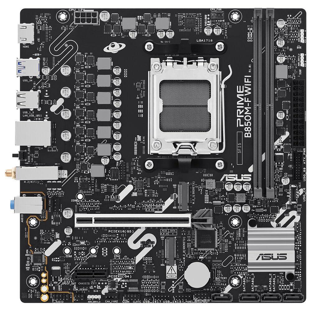 asus-prime-b850m-f-wifi-scheda-madre-amd-micro-atx-slot-ddr5-pcie-5-0-ready-2-slot-m-2-wi-fi-6-ethernet-realtek-1gb-hdmi-usb-a-da-5gbps-usb-c-da-5gbps-bios-flashback-aura-sync-nera