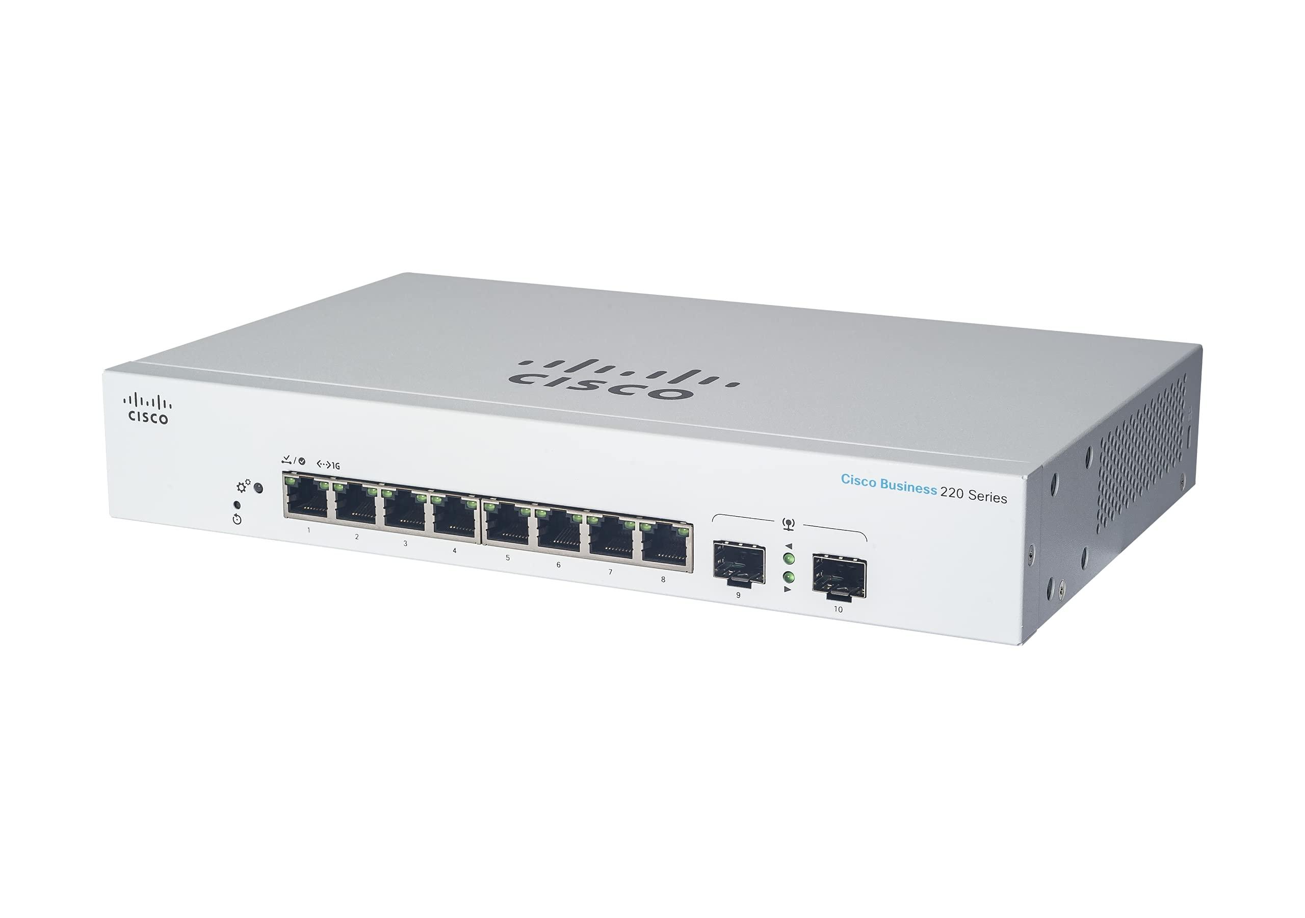 cisco-business-smart-switch-cbs220-8fp-e-2g-8-porte-ge-full-poe-2-sfp-da-1g-garanzia-hardware-limitata-di-tre-anni-cbs220-8fp-e-2g-eu
