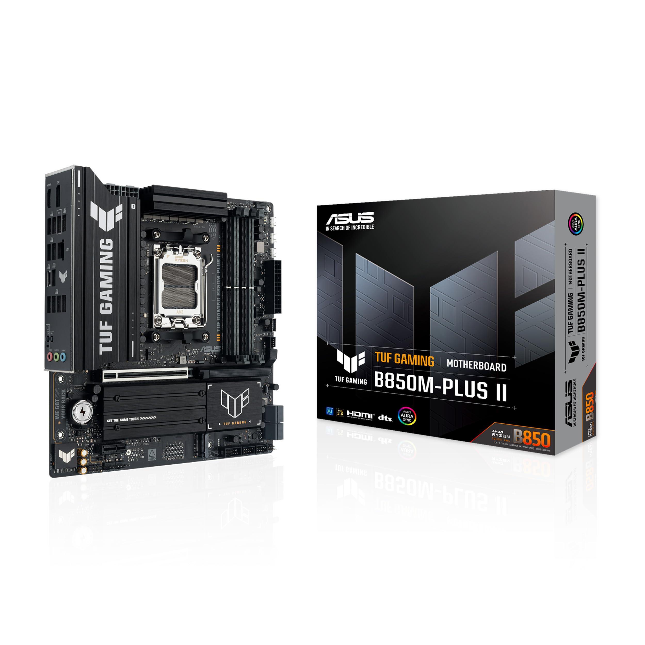 asus-tuf-gaming-b850m-plus-ii-scheda-madre-amd-micro-atx-14-2-1-fasi-di-alimentazione-slot-ddr5-pcie-5-0-ready-3-slot-m-2-ethernet-realtek-2-5-gb-usb-c-da-20-gbps-bios-flashback-e-aura-sync