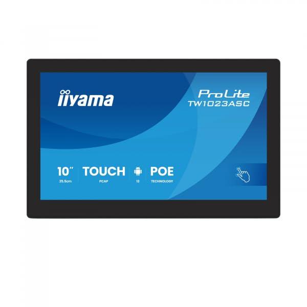 iiyama-prolite-tw1023asc-b3p-25-5-cm-10-1-pc-touch-screen-ips-led-wxga-10-punti-multitouch-capacitivo-android-13-iisignage-hdmi-out-usb-rj45-poe-wifi-webcam-bluetooth-sd-slot-anti-impronte-24-7-6h