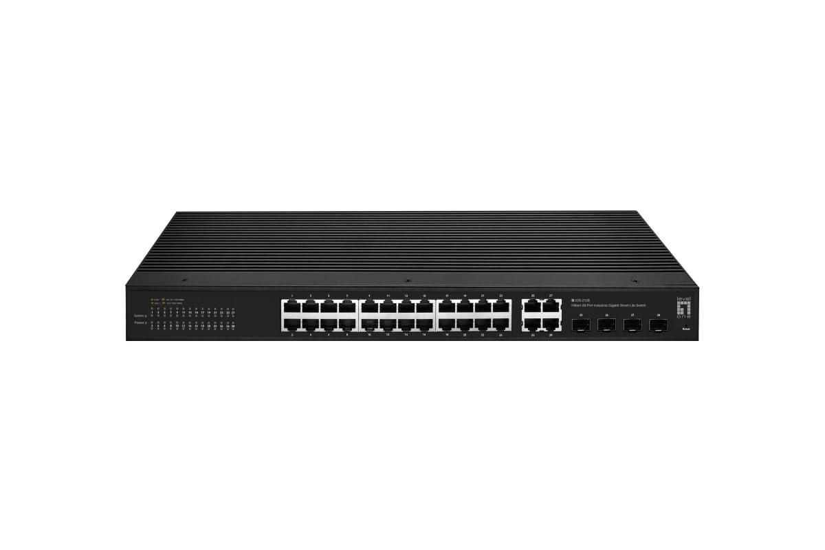 levelone-hilbert-switch-industriale-gigabit-smart-lite-a-28-porte-24-x-gigabit-rj45-4-x-gigabit-sfp-rj45-combo